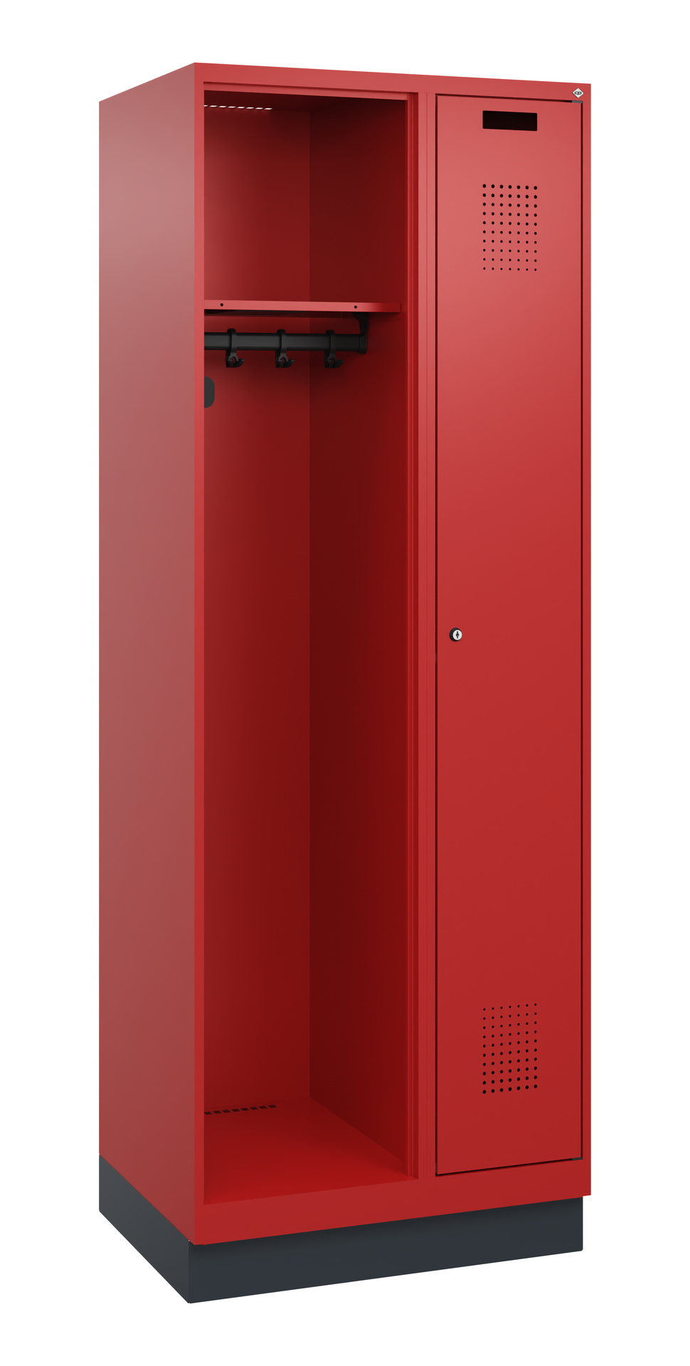 C+P Feuerwehrspind Kombi, 1 Abteil, 1850x700x500mm