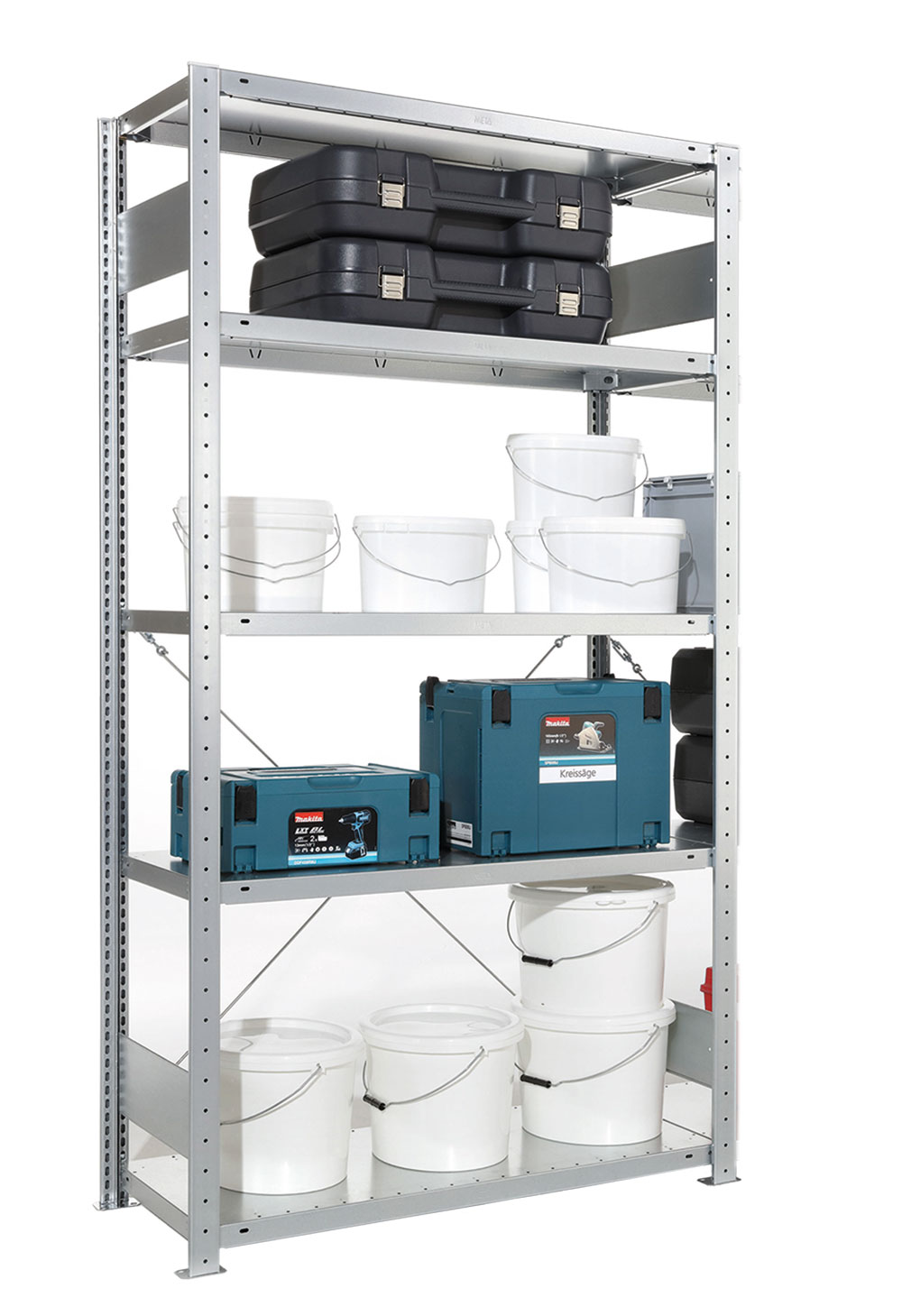 C+P Basic boltless shelvings max. 150 kg