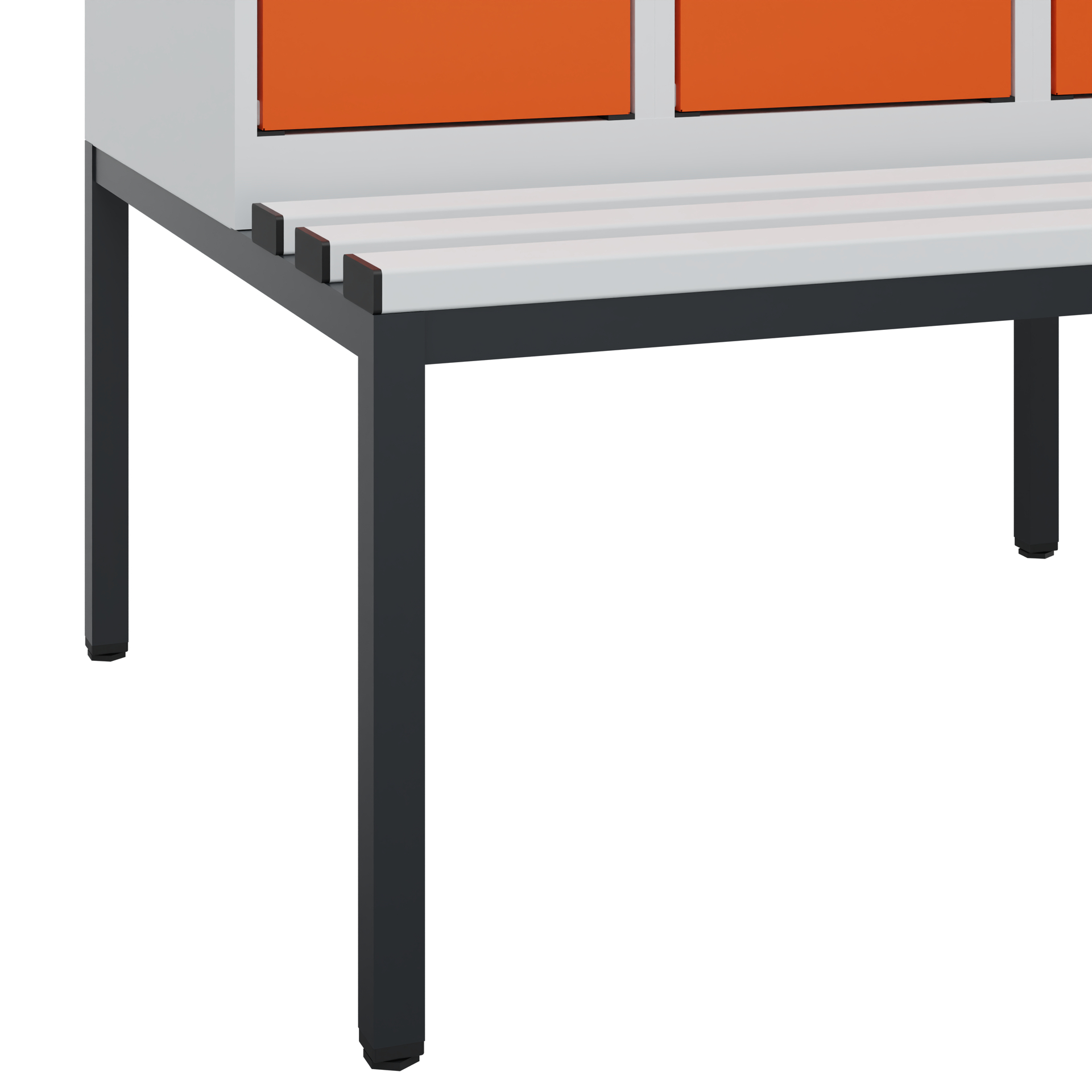 C+P Doppelstock-Spind Evolo PLUS, Bank, 6 Fächer, 