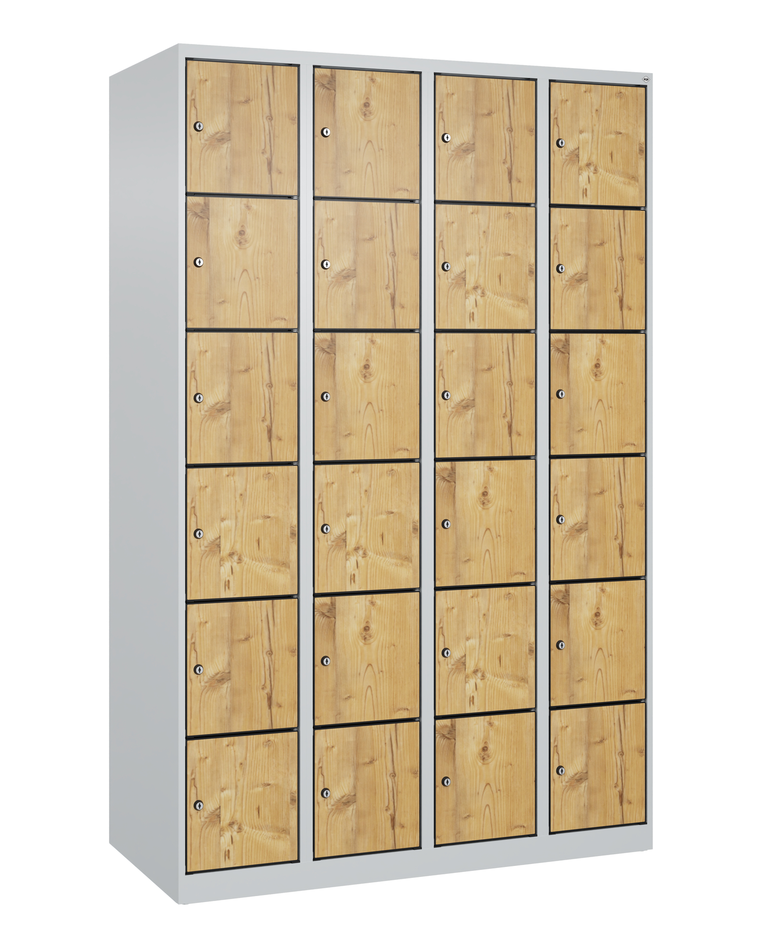 C+P Schlie�fachschrank Evolo PLUS, 24 F�cher, 1850x1200x500mm