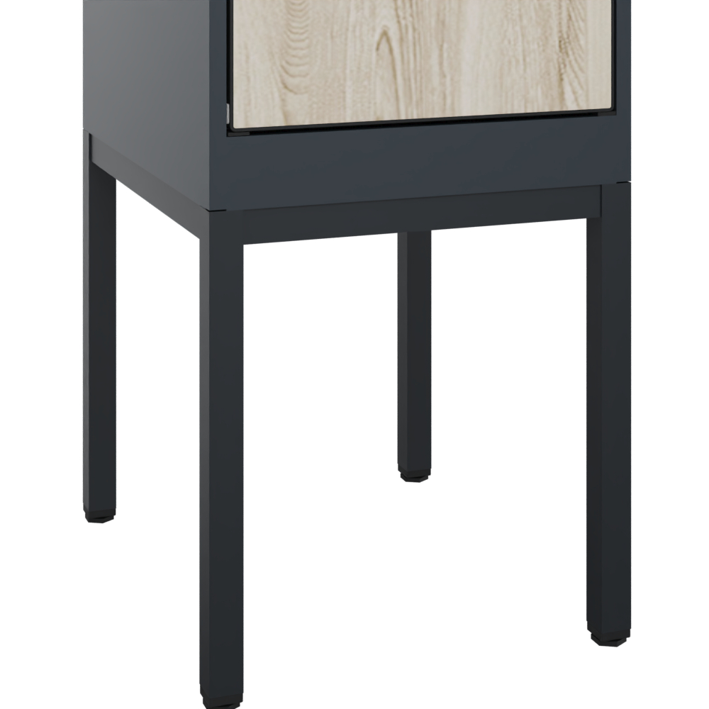 C+P Spind Evolo PLUS, Gestell, 1 Abteil, 2120x400x500mm