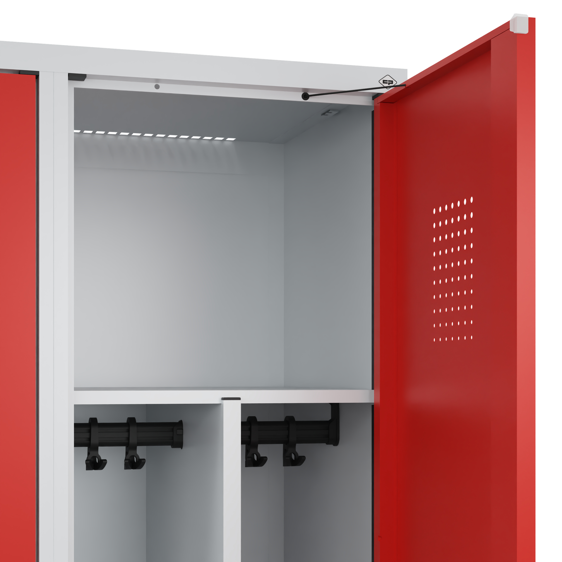 C+P Spind Evolo PLUS, Bank, 1 Abteil, 2120x400x815mm