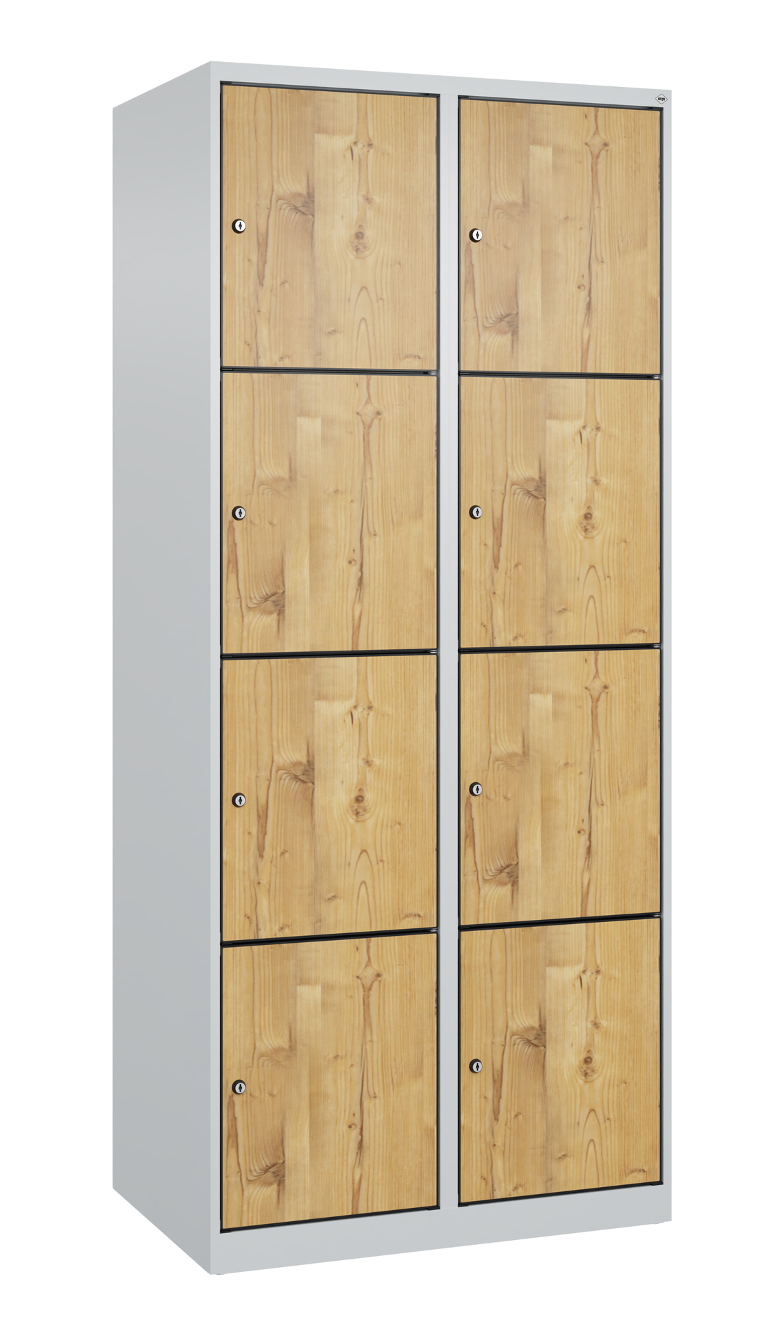 C+P Schlie�fachschrank Evolo PLUS, 8 F�cher, 1850x800x500mm