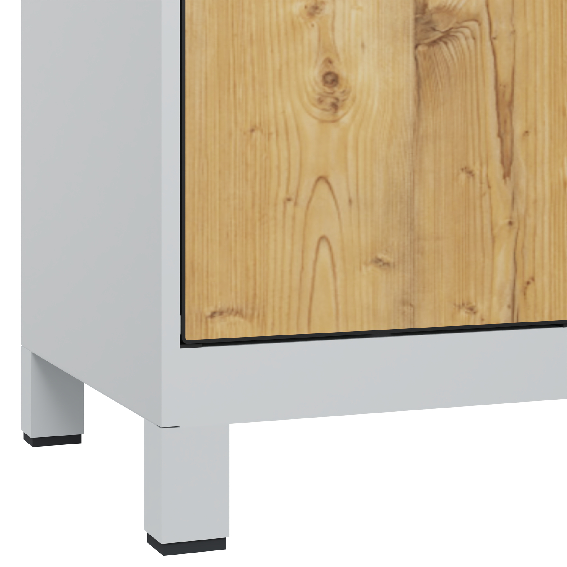 C+P Schlie�fachschrank Evolo PLUS, F��e, 10 F�cher, 1950x800x500mm