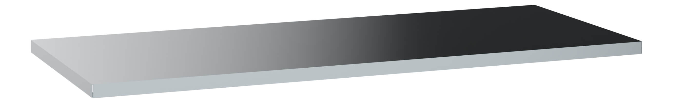 C+P zinc-plated shelves, reinforced, load 110 kg Acurado, 26x1195x457mm