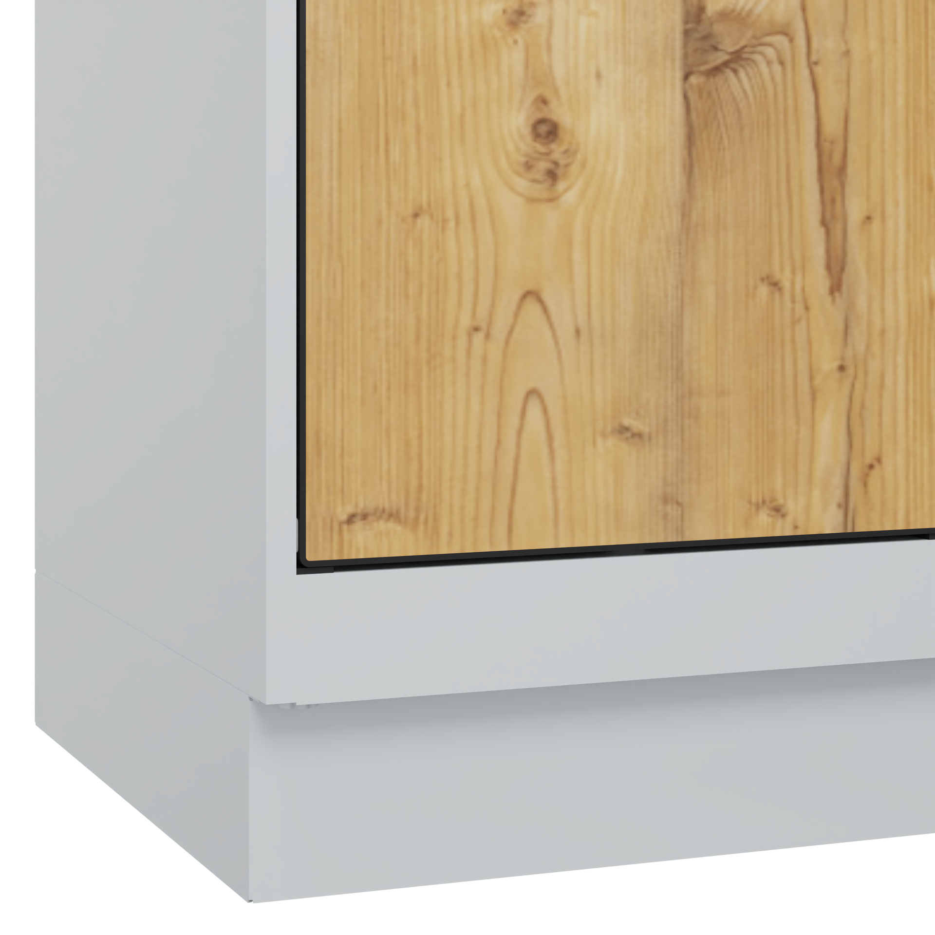 C+P Schlie�fachschrank Evolo PLUS, Sockel, 4 F�cher, 1950x400x500mm