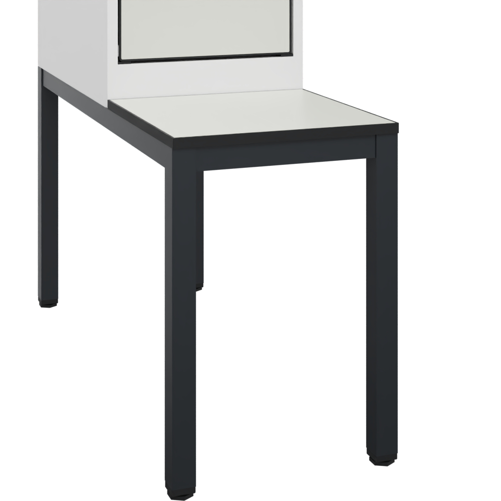 C+P Spind Evolo PLUS, Bank, 4 Abteile, 2120x1200x815mm