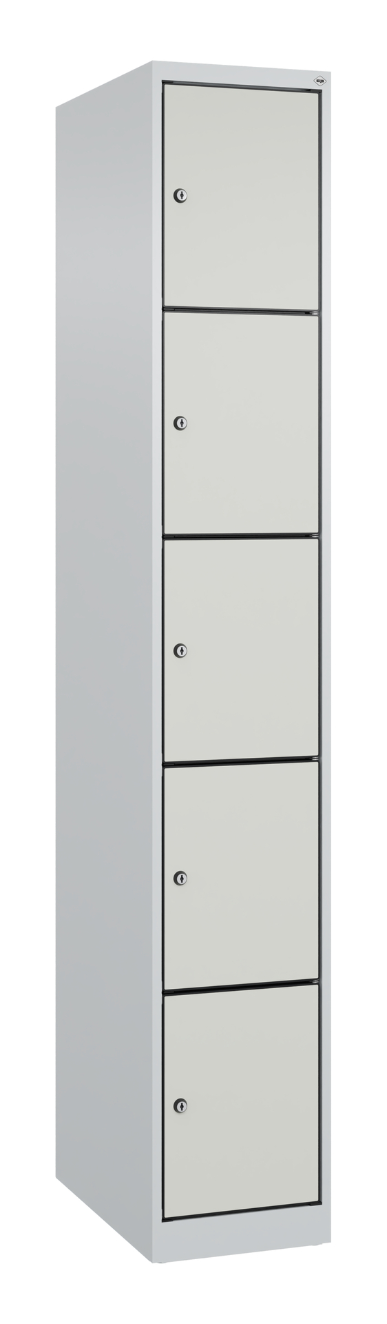 C+P Schlie�fachschrank Evolo PLUS, 5 F�cher, 1850x300x500mm