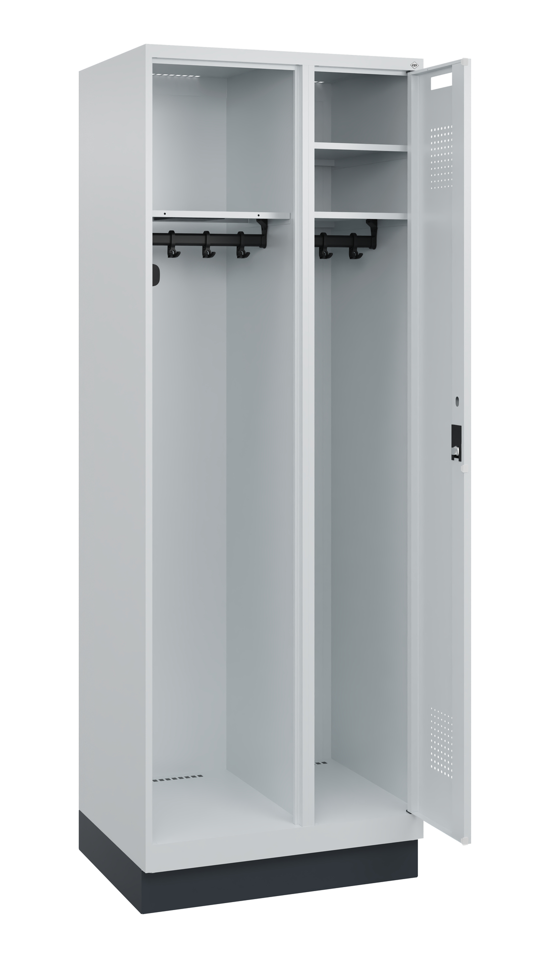 C+P Feuerwehrspind Kombi, 1 Abteil, 1850x700x500mm