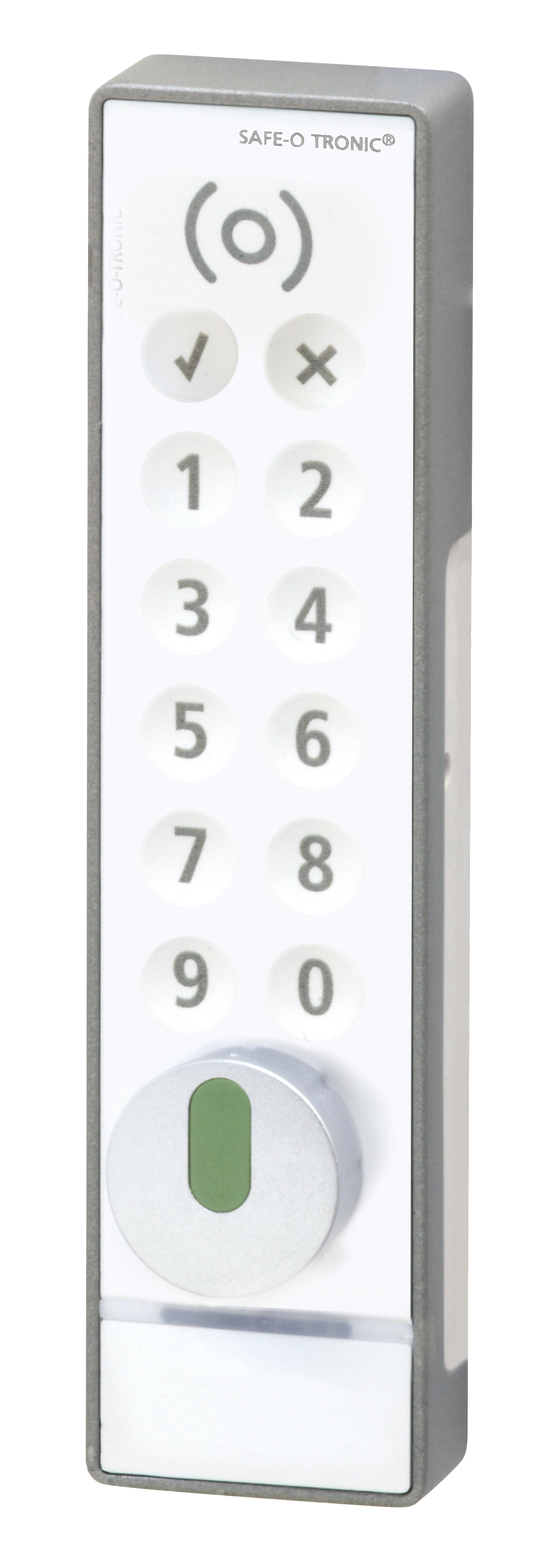 SAFE-O-TRONIC® ACCESS LS400 electronic RFID and PIN code lock | White ...