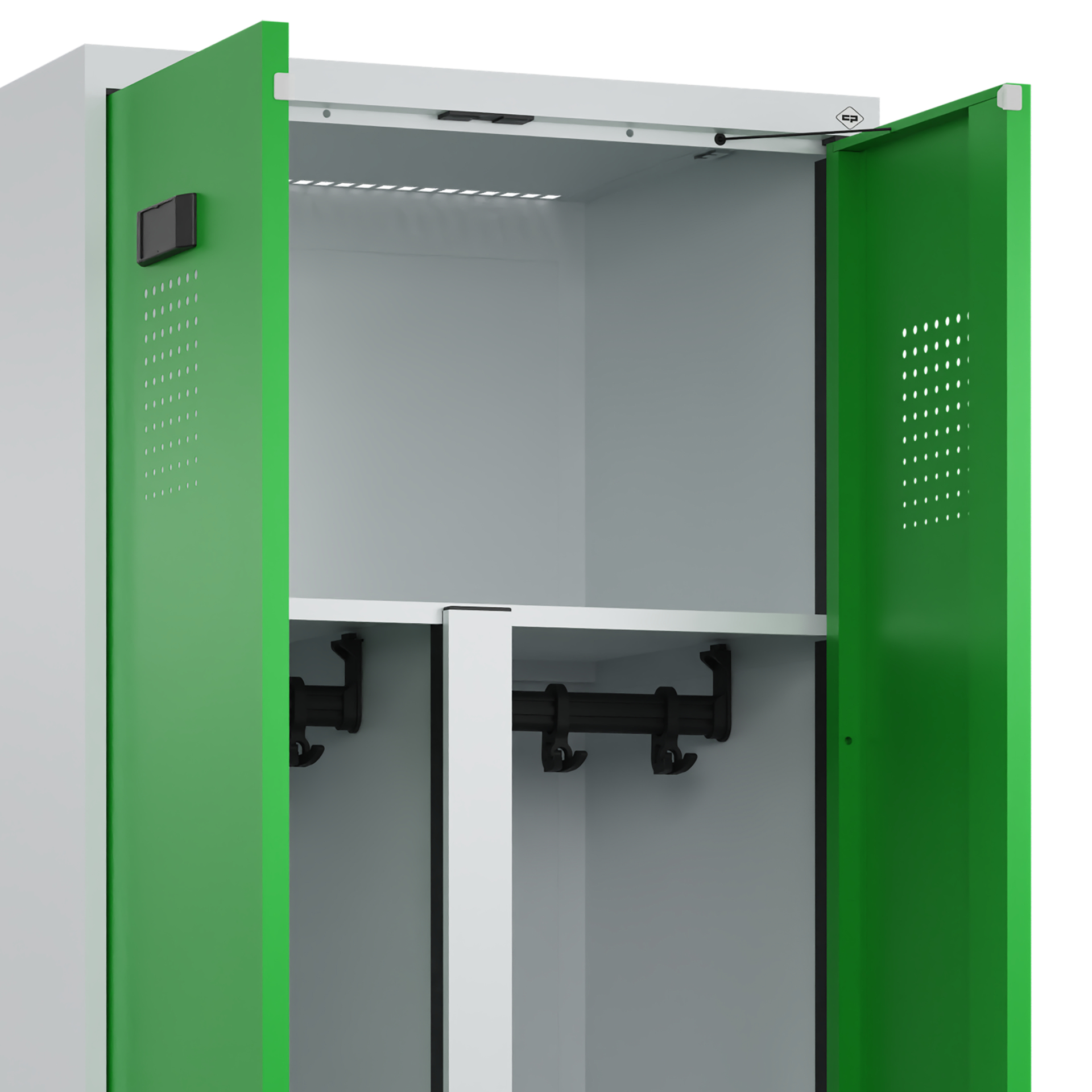 C+P PSA Doppel-Spind Evolo PLUS, Gestell, 4 Abteil