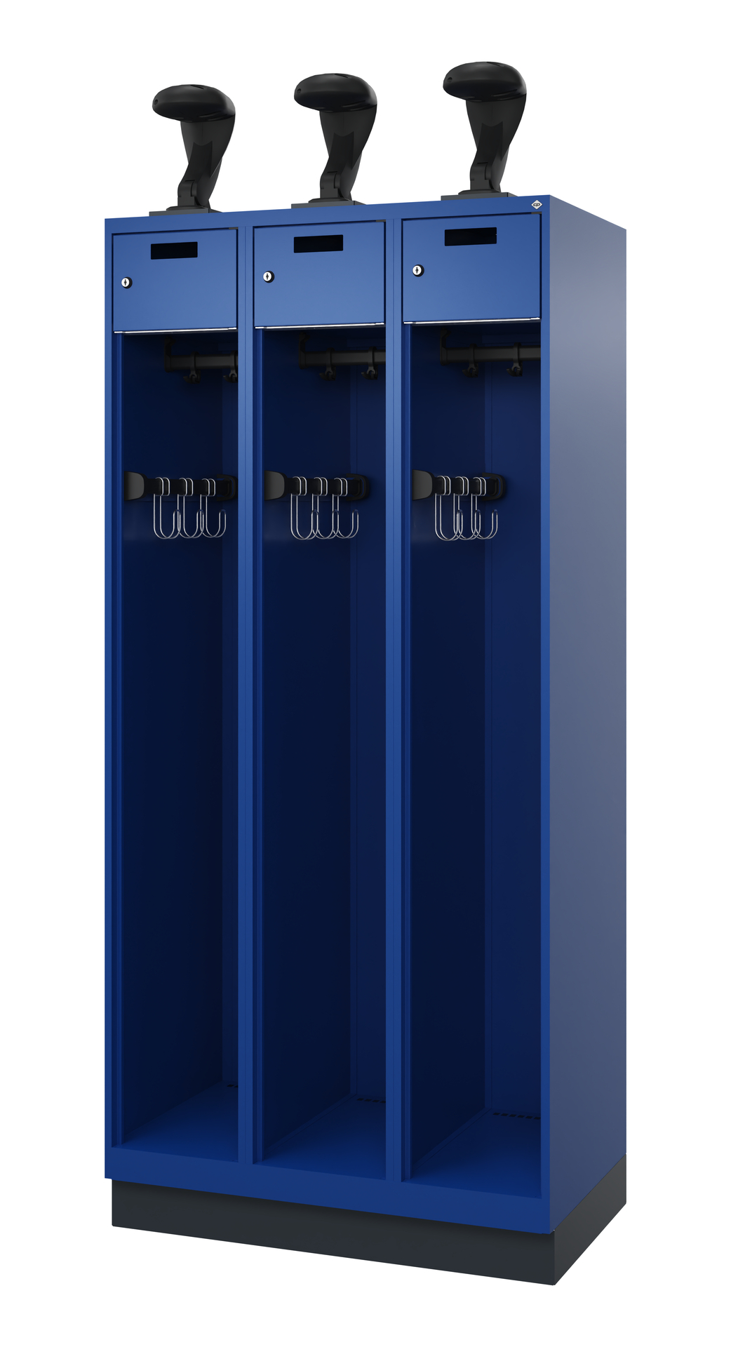 C+P Feuerwehrspind Praktus, 3 Abteile, 1850x900x50