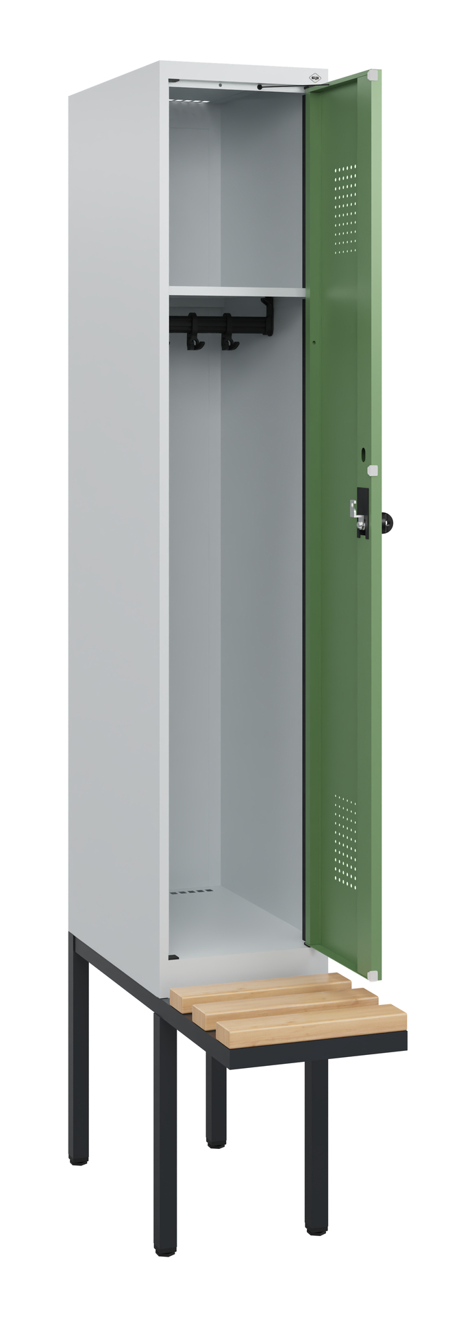 C+P Spind Evolo PLUS, Bank, 1 Abteil, 1950x300x815