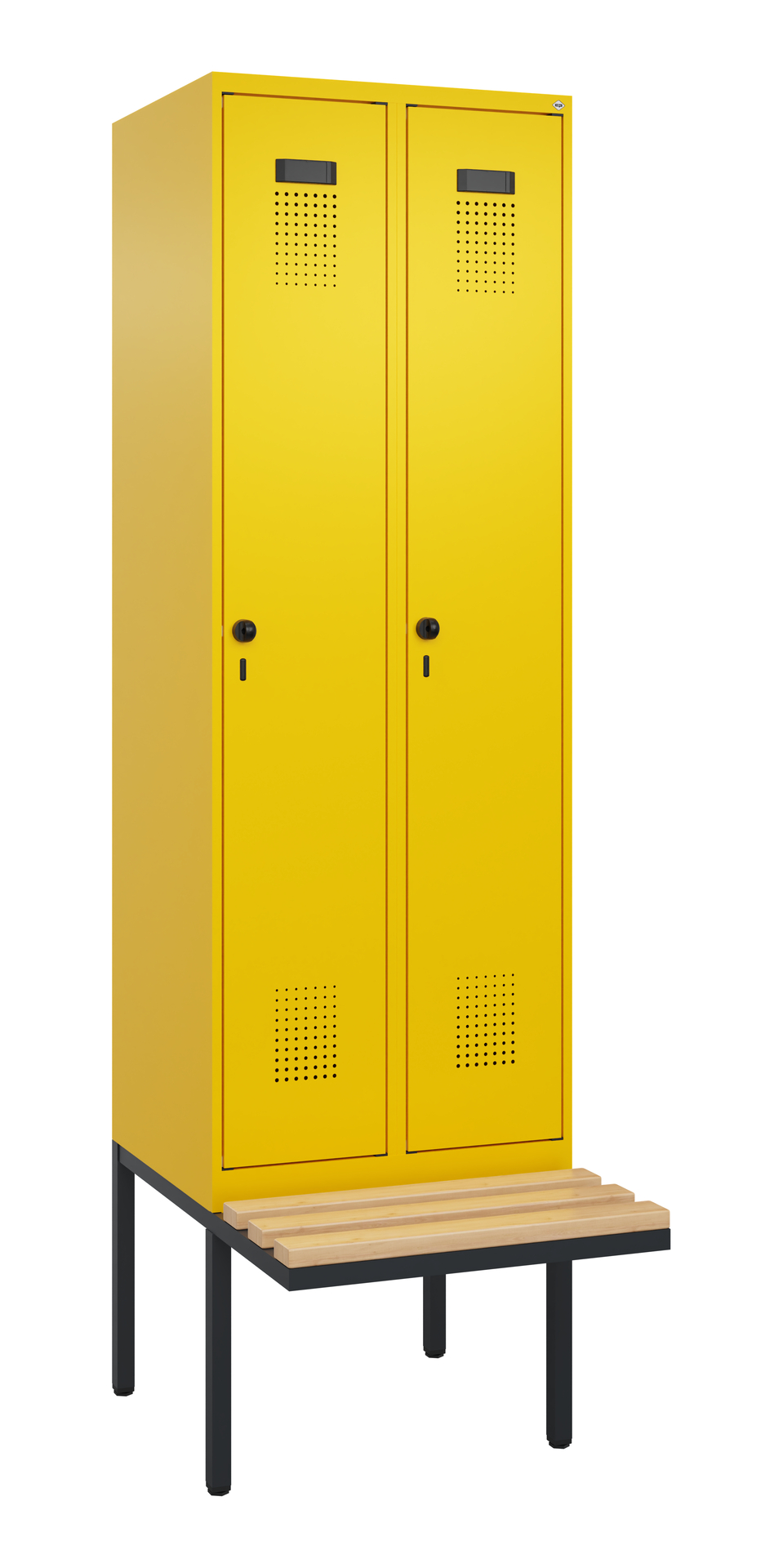 C+P Spind Evolo PLUS, Bank, 2 Abteil, 2120x600x815