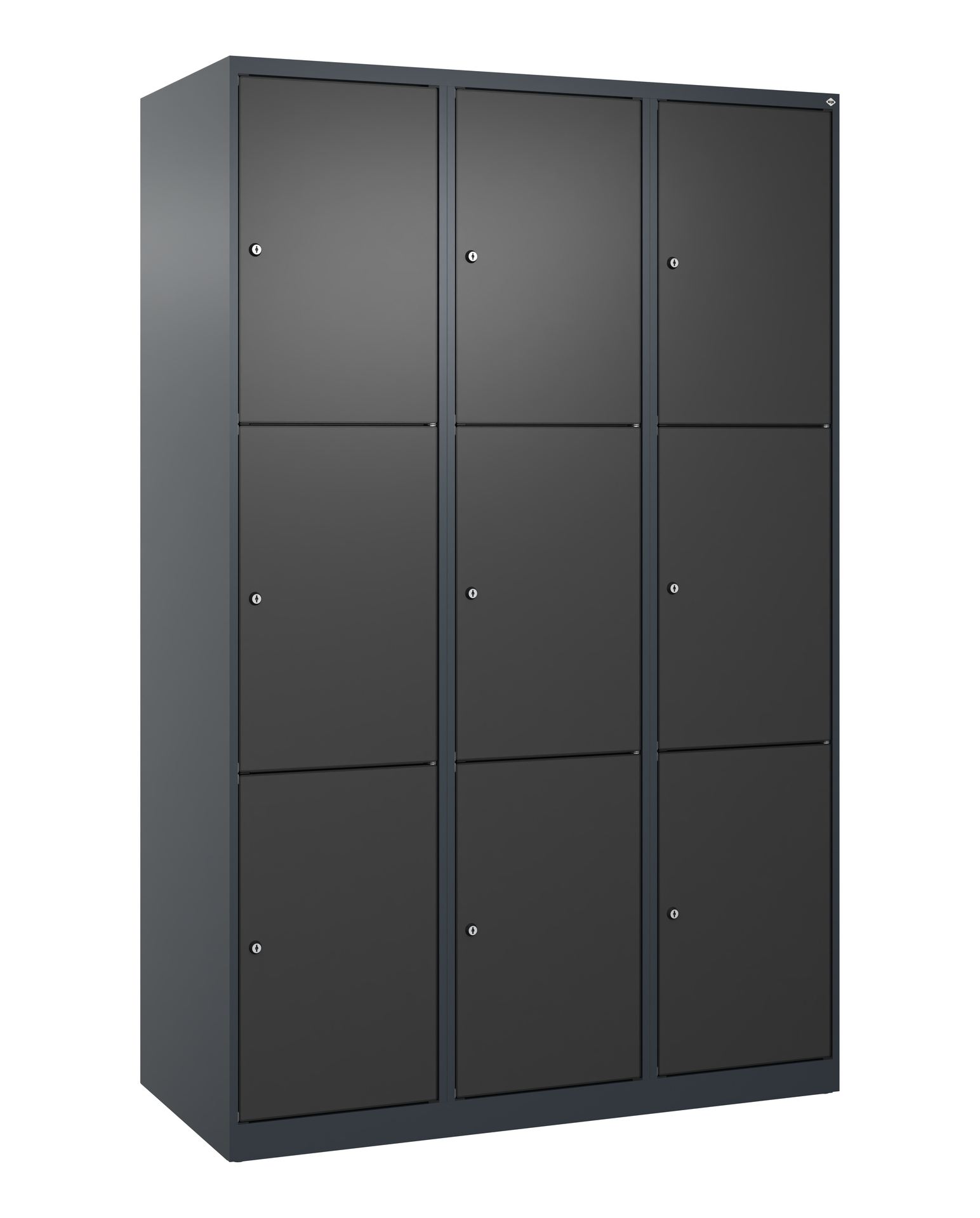 C+P Schlie�fachschrank Evolo PLUS, 9 F�cher, 1850x1200x500mm