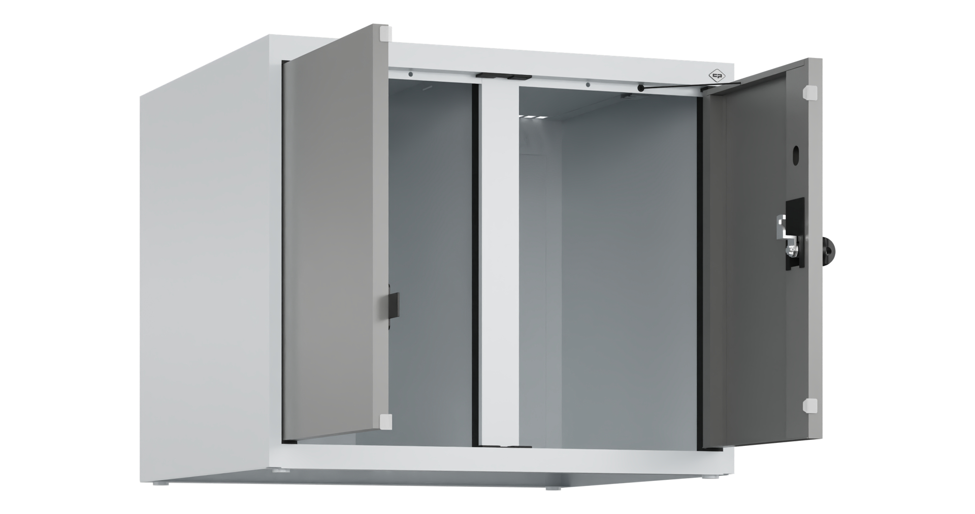 C+P Aufsatzschrank Evolo PLUS, 2 Abteile, 500x600x