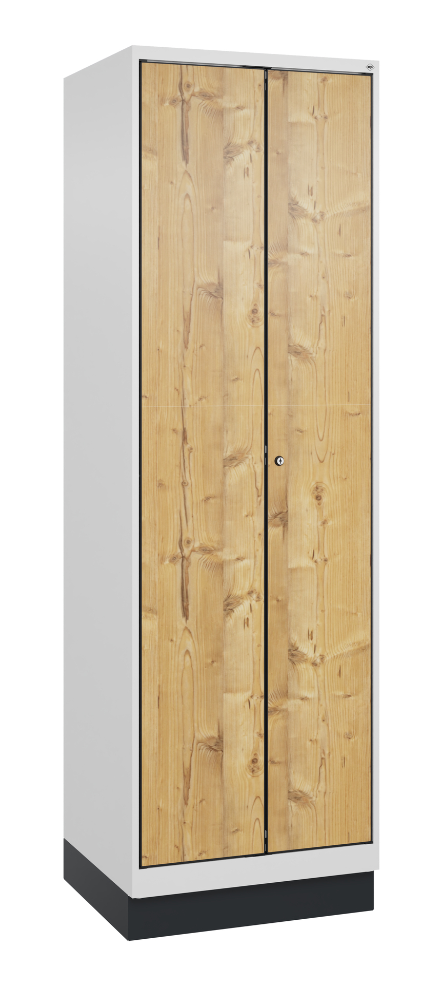 C+P Aufbewahrungsspind Evolo PLUS, 2 Abteile, 1950x600x500mm