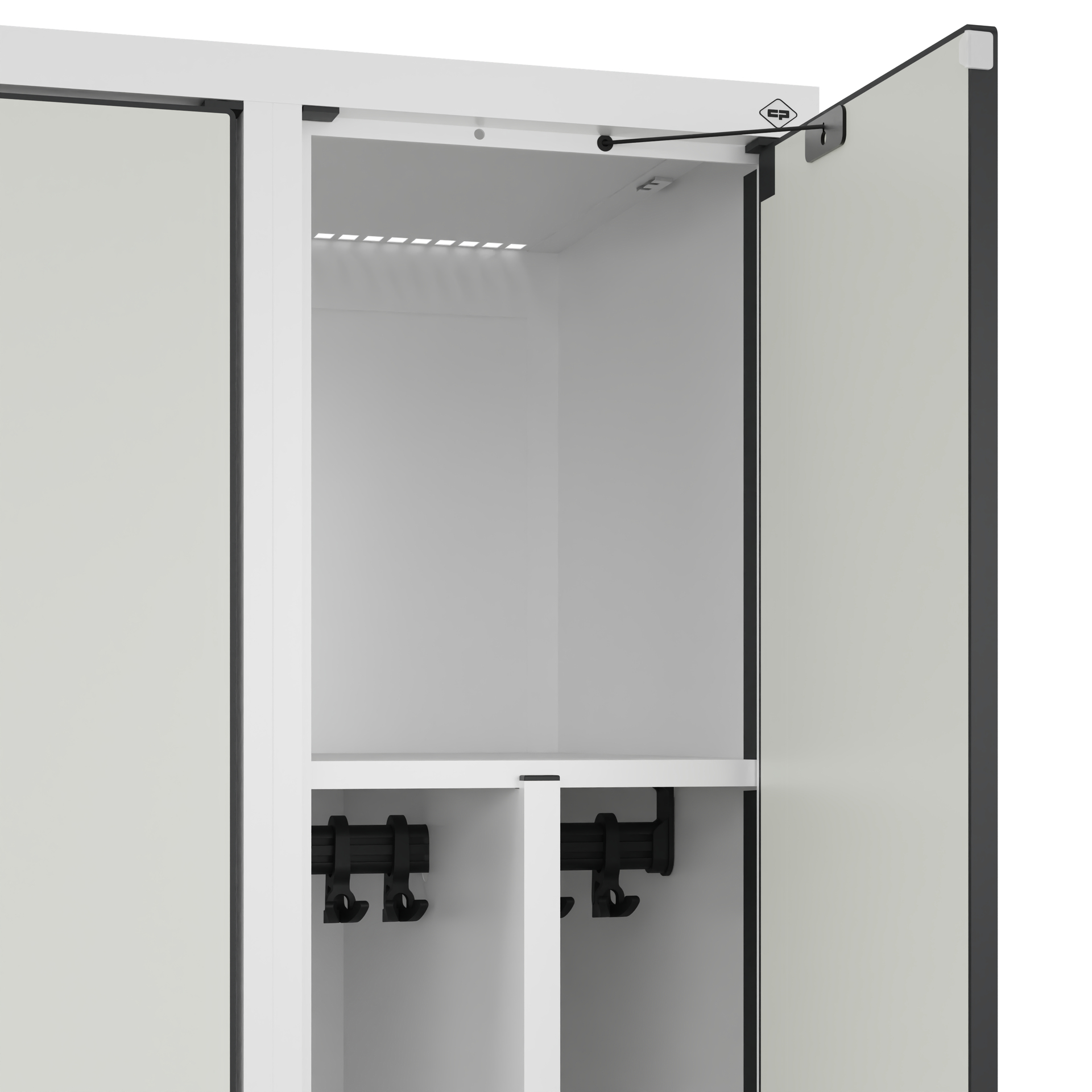 C+P Spind Evolo PLUS, 1 Abteil, 1850x300x500mm C+P Spind Evolo PLUS, 1 Abteil, 1850x300x500mm