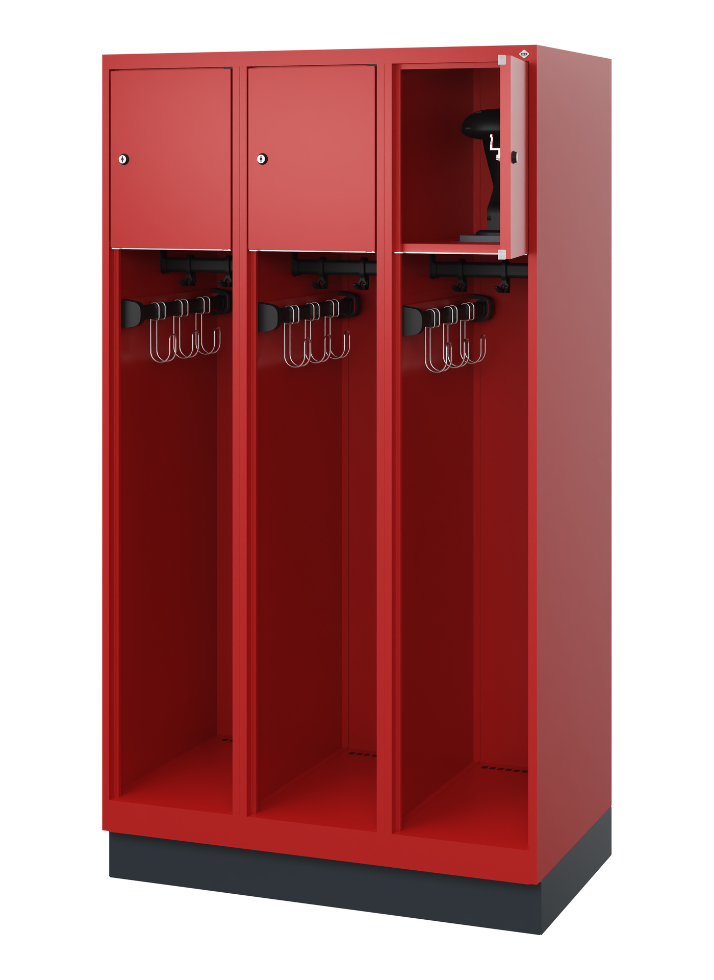 C+P Feuerwehrspind Youngster, 3 Abteile, 1530x900x