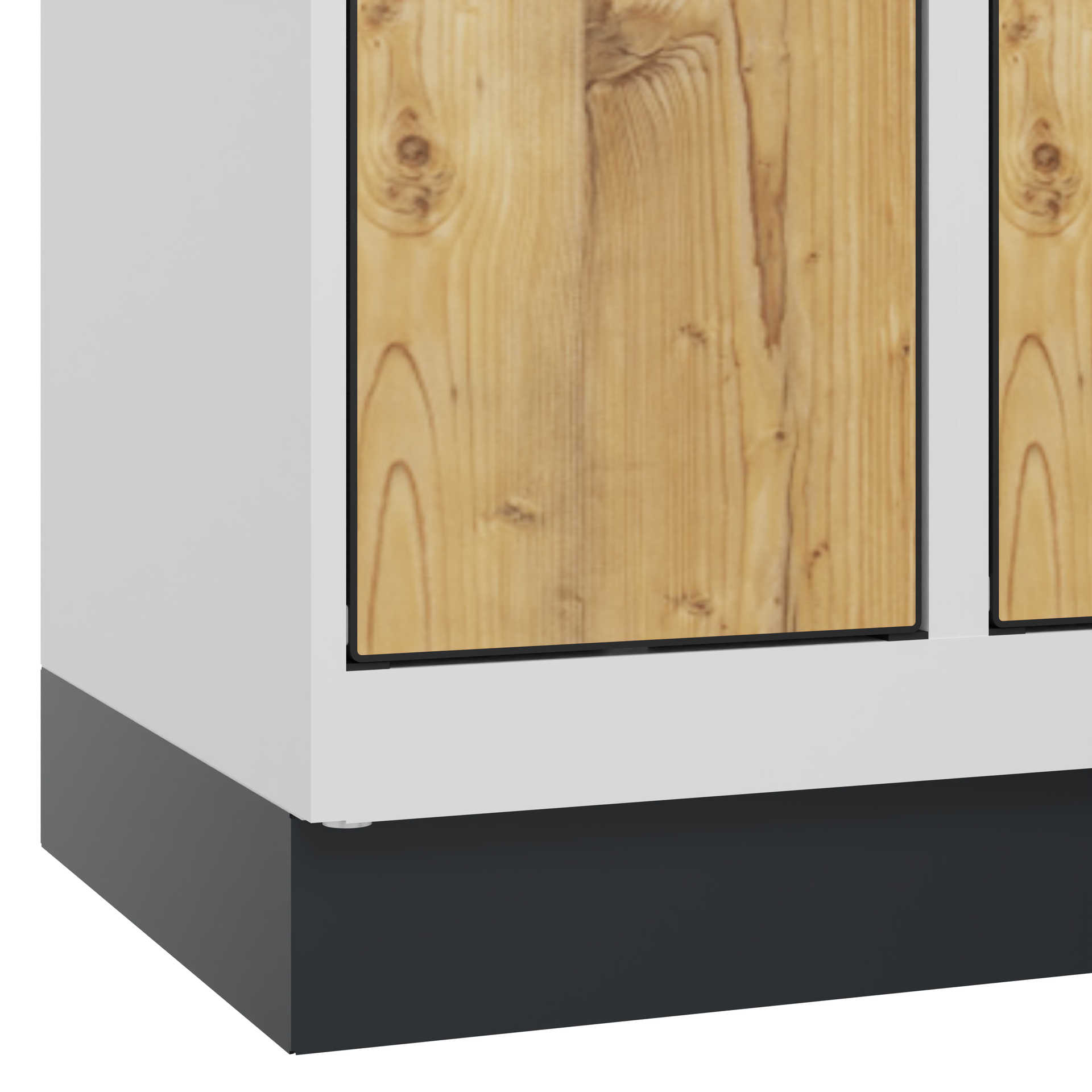 C+P Aufbewahrungsspind Evolo PLUS, 2 Abteile, 1950x600x500mm