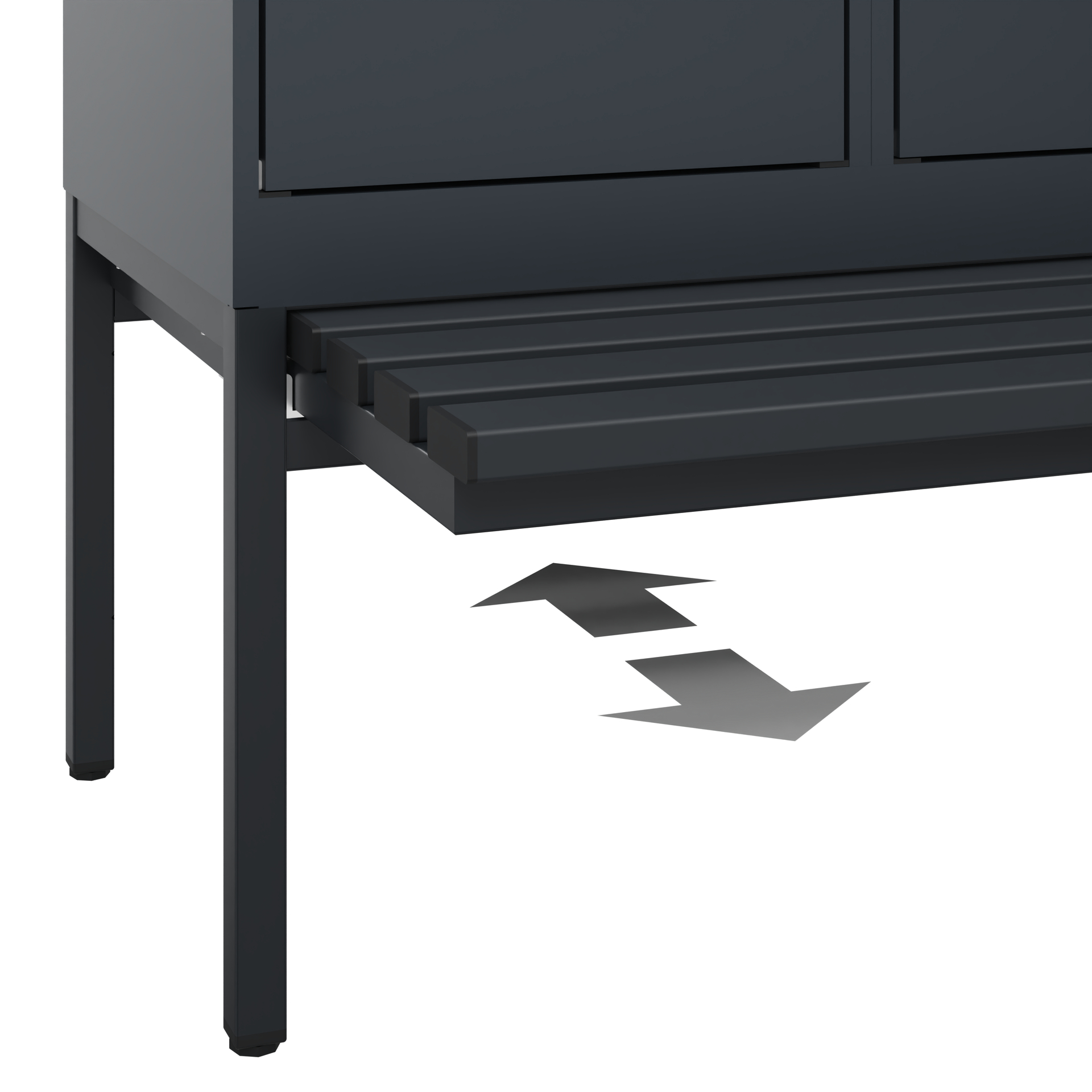 C+P Spind Evolo PLUS, Bank, 1 Abteil, 1950x400x815mm