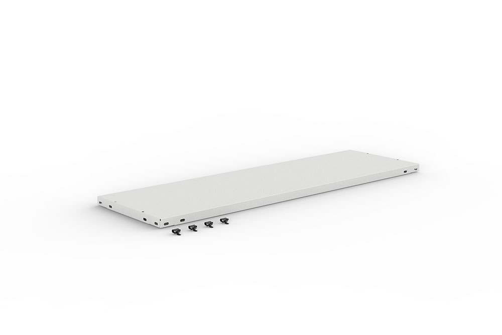 C+P Boltless file shelving systems, upper cover shelf