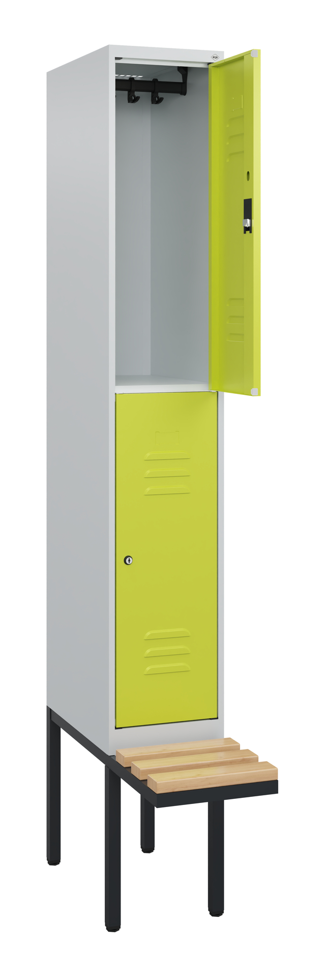 C+P Doppelstöckiger Spind