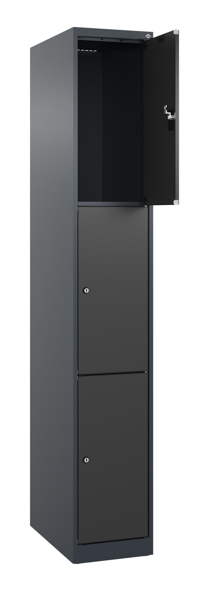C+P Schlie�fachschrank Evolo PLUS, 3 F�cher, 1850x300x500mm