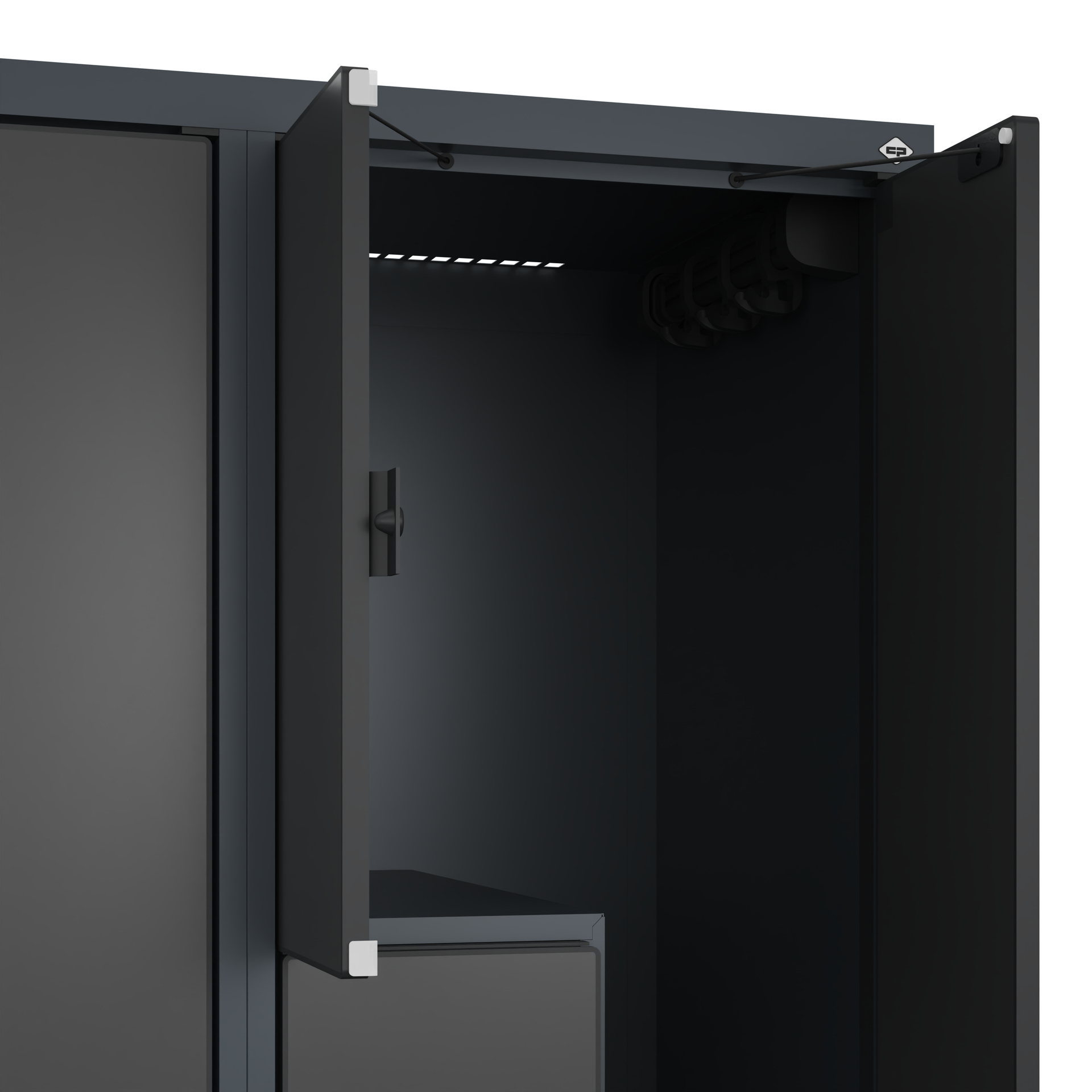 C+P Z-Spind Evolo PLUS, Bank, 6 F�cher, 2120x1200x815mm