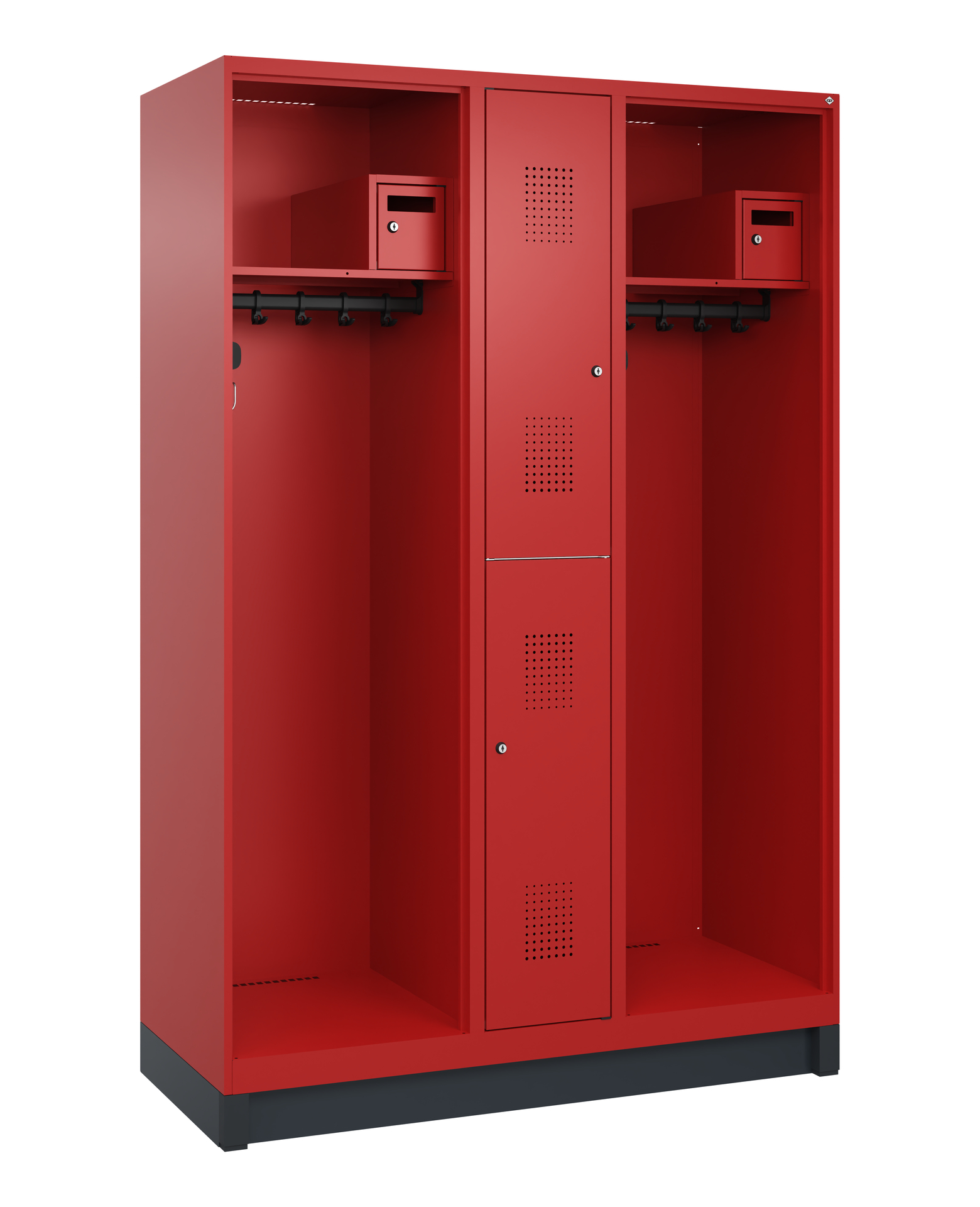 C+P Feuerwehrspind Maxi, 2 Fächer, 1850x1300x500mm