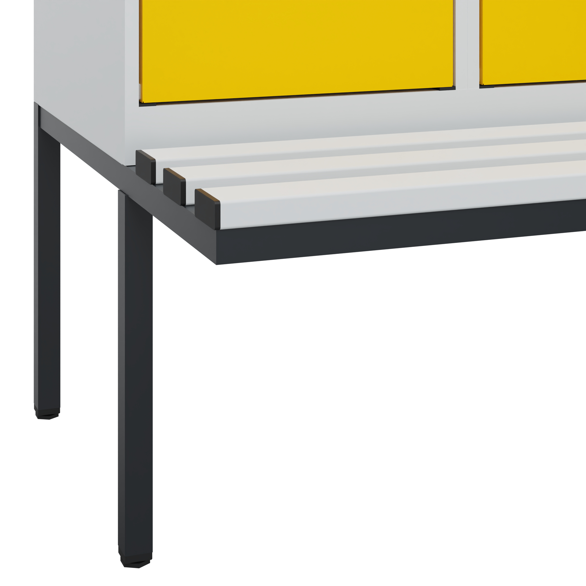 C+P Spind Evolo PLUS, Bank, 3 Abteile, 2120x1200x8