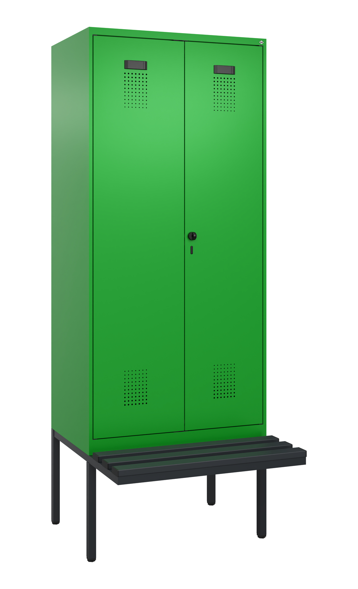 C+P PSA Doppel-Spind Evolo PLUS, Bank, 2 Abteile, 
