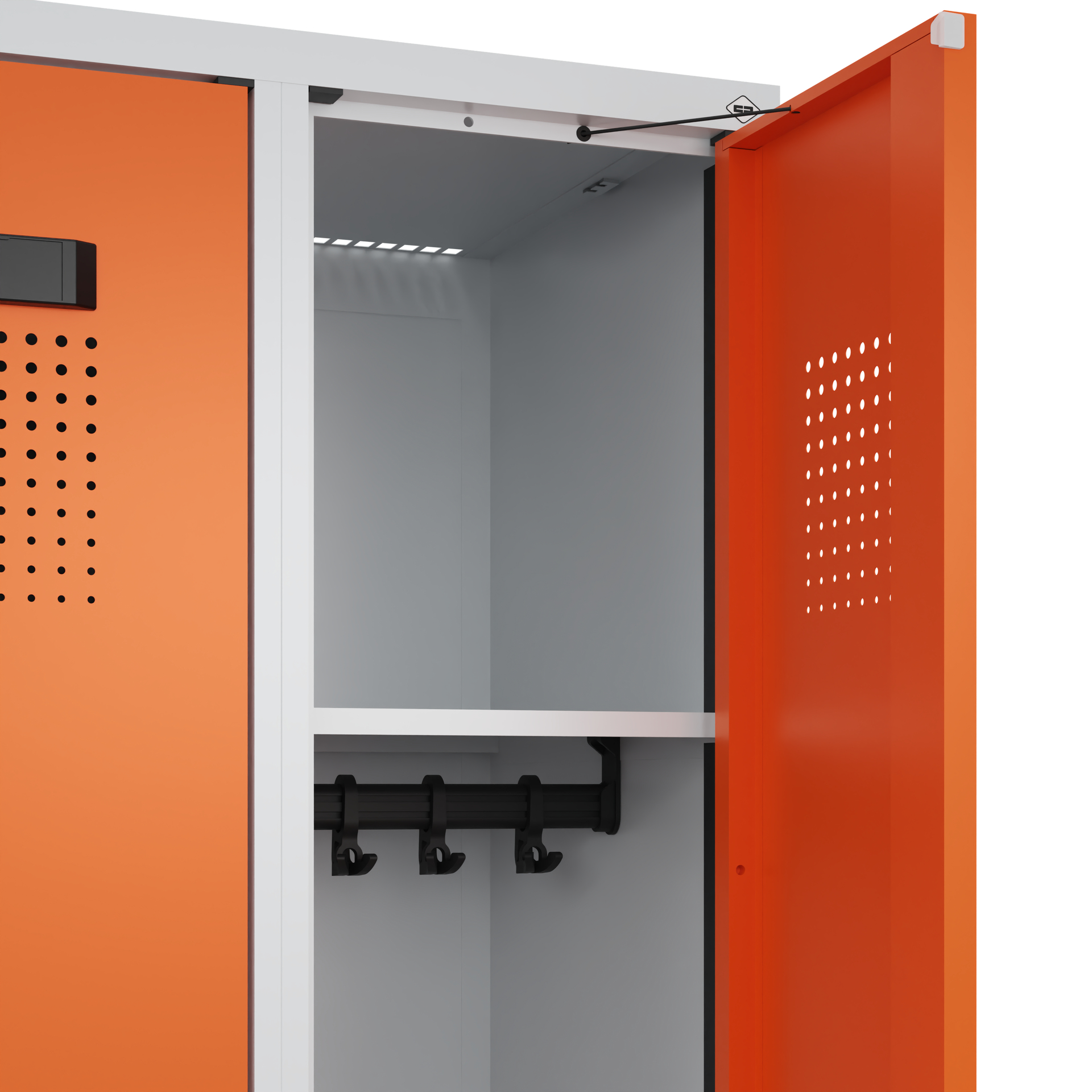 C+P Spind Evolo PLUS, Bank, 3 Abteile, 1950x900x815mm