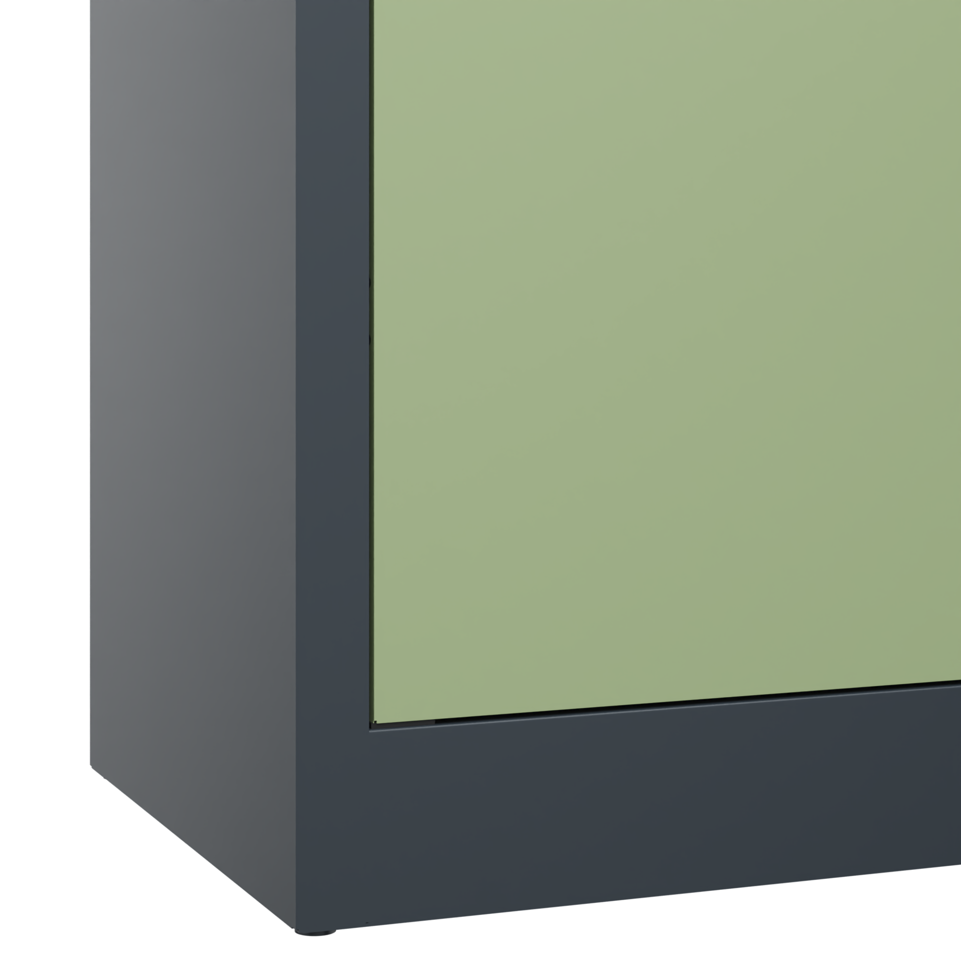 C+P Schwerlastschrank, Acurado, 1950x1500x400mm, 7016/6021
