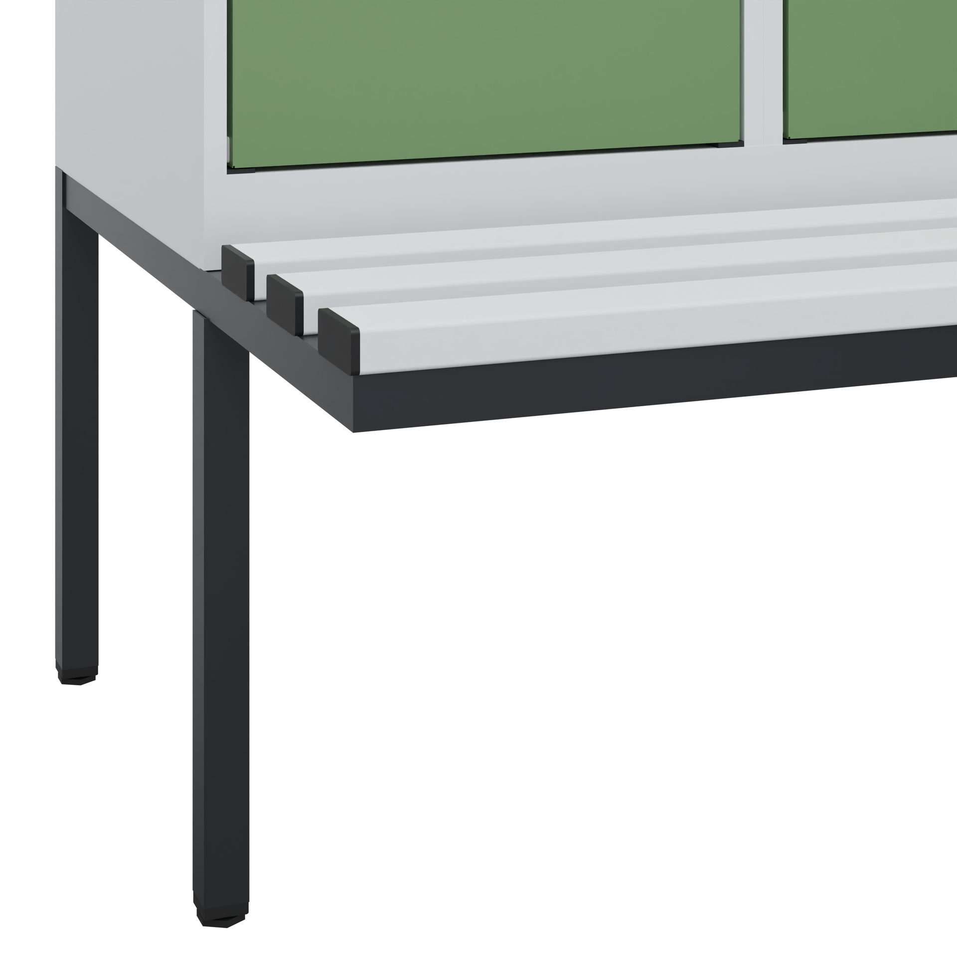 C+P Spind Evolo PLUS, Bank, 1 Abteil, 1950x400x815