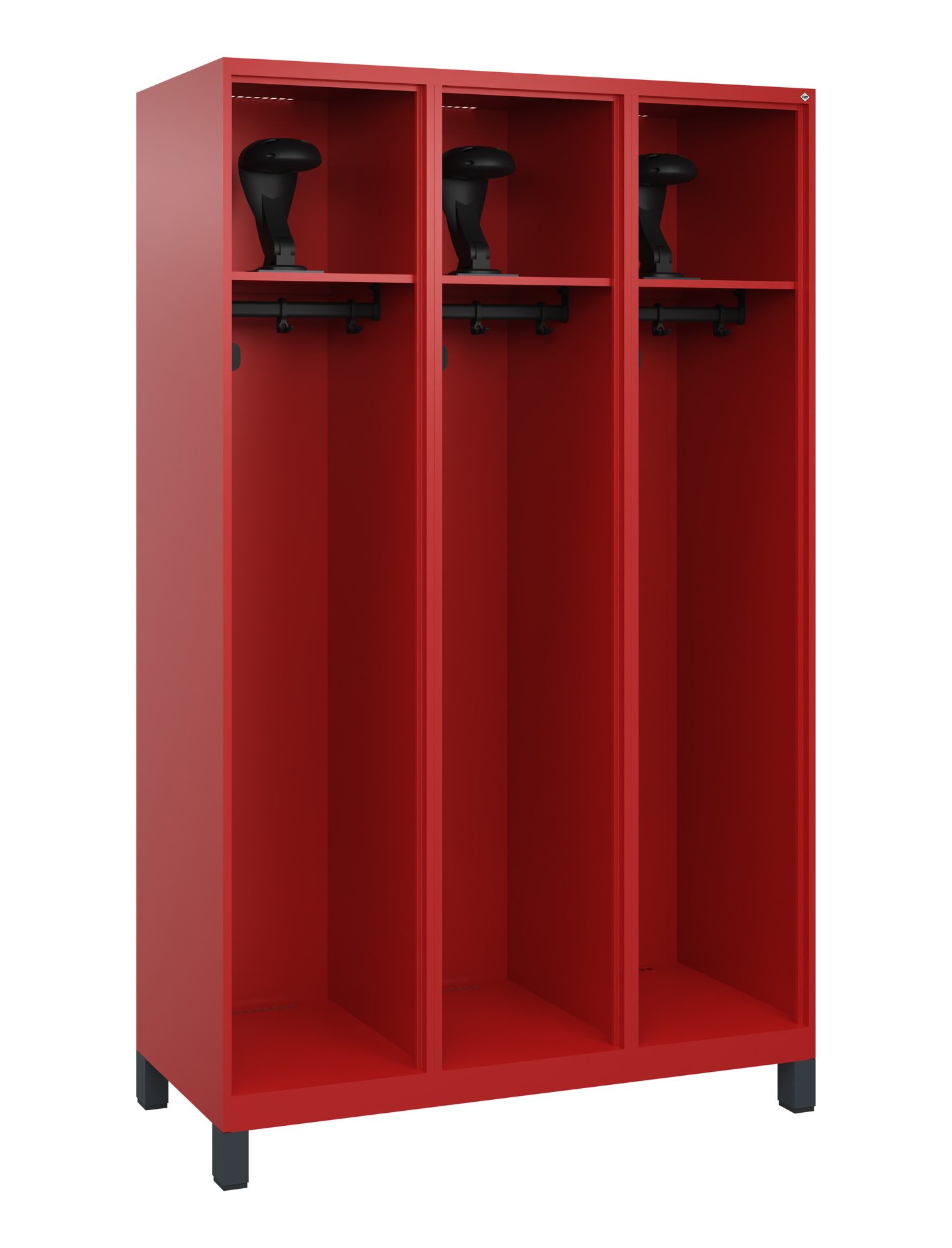 C+P Feuerwehrspind Expert, 4 Abteile, 1850x1200x50