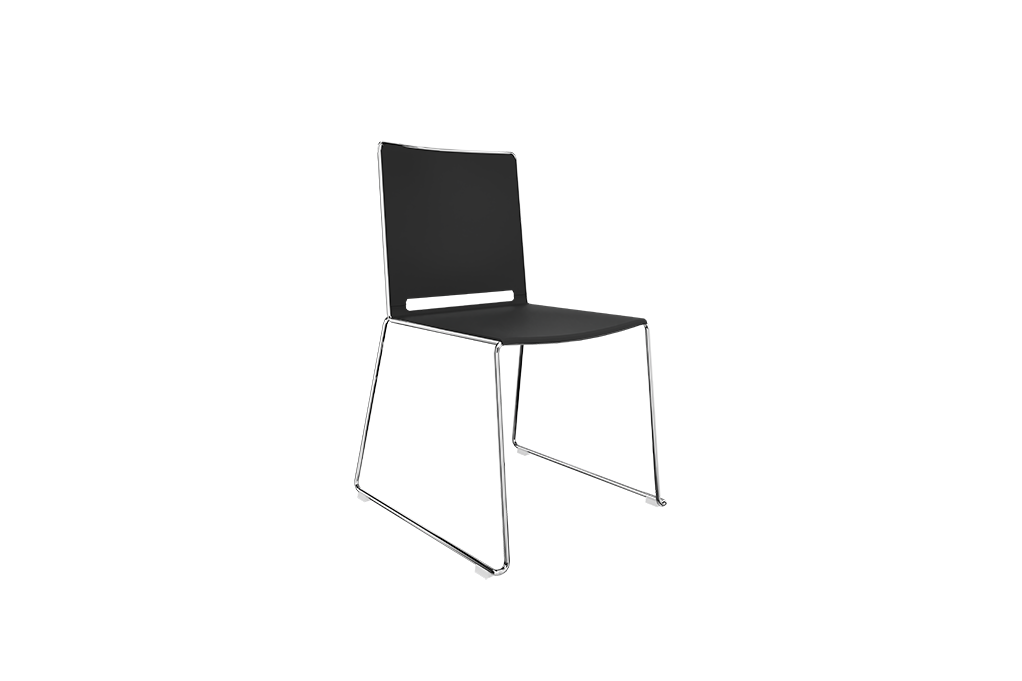 C+P Stackable chairs, series Asisto