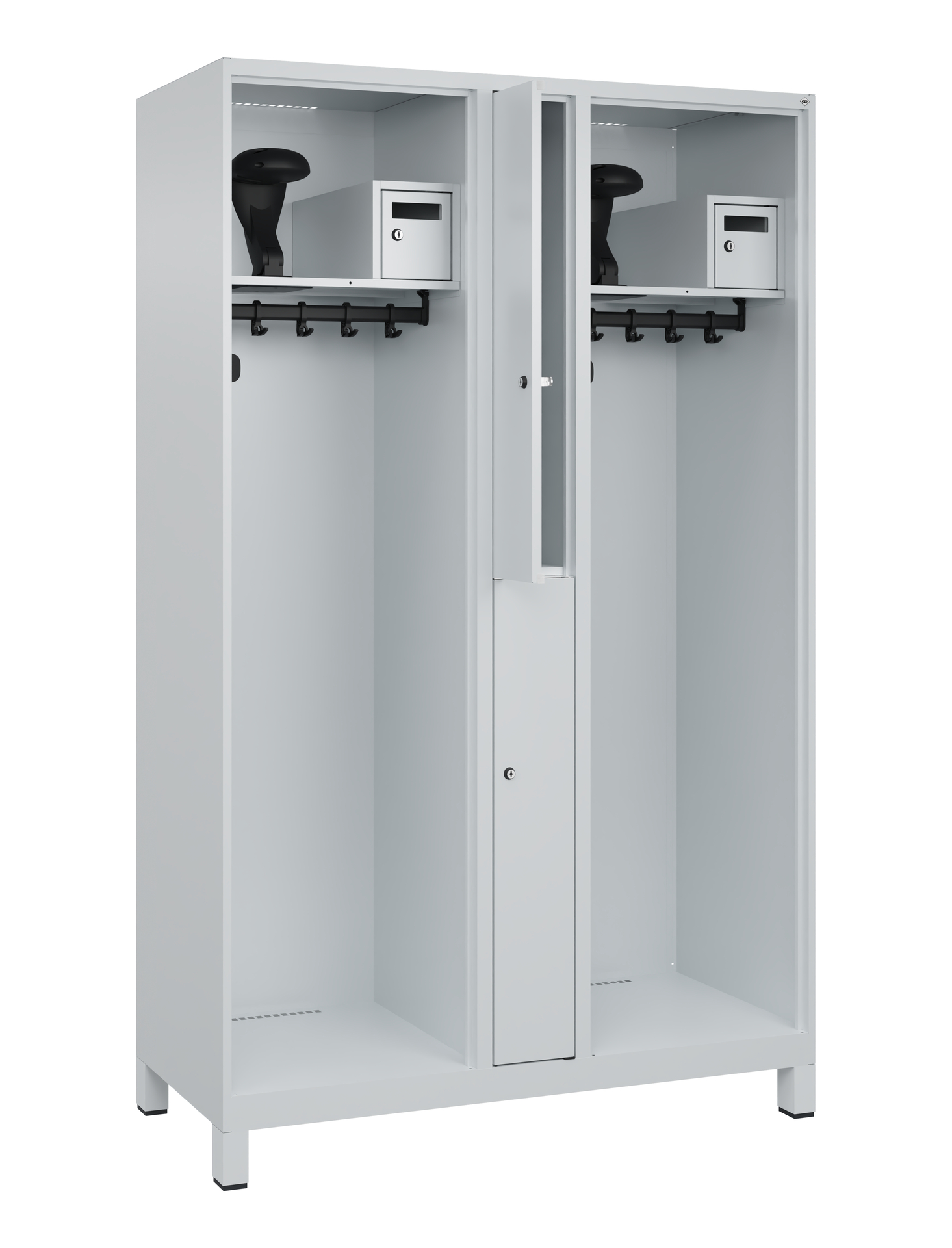 C+P Feuerwehrspind Maxi, 2 Fächer, 1850x1200x500mm