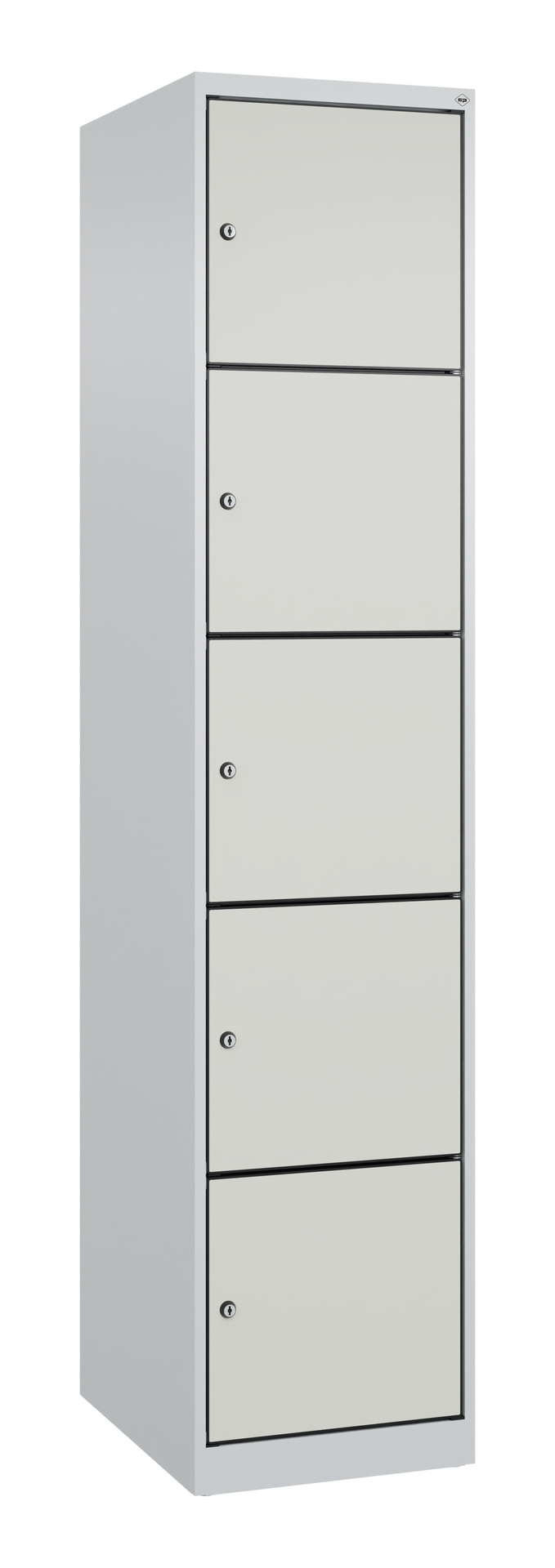 C+P Schlie�fachschrank Evolo PLUS, 5 F�cher, 1850x400x500mm