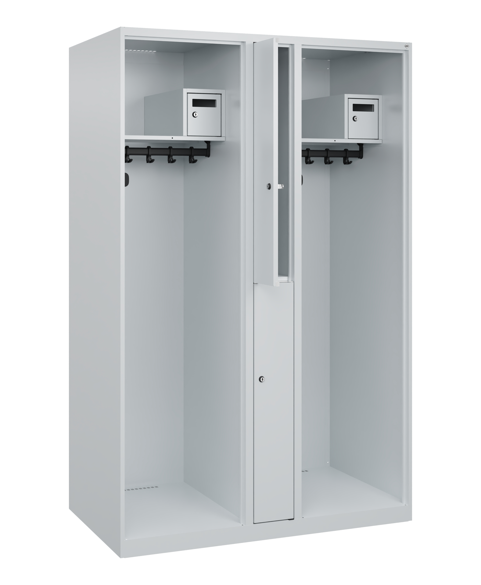 C+P Feuerwehrspind Maxi, 2 Fächer, 1850x1200x600mm