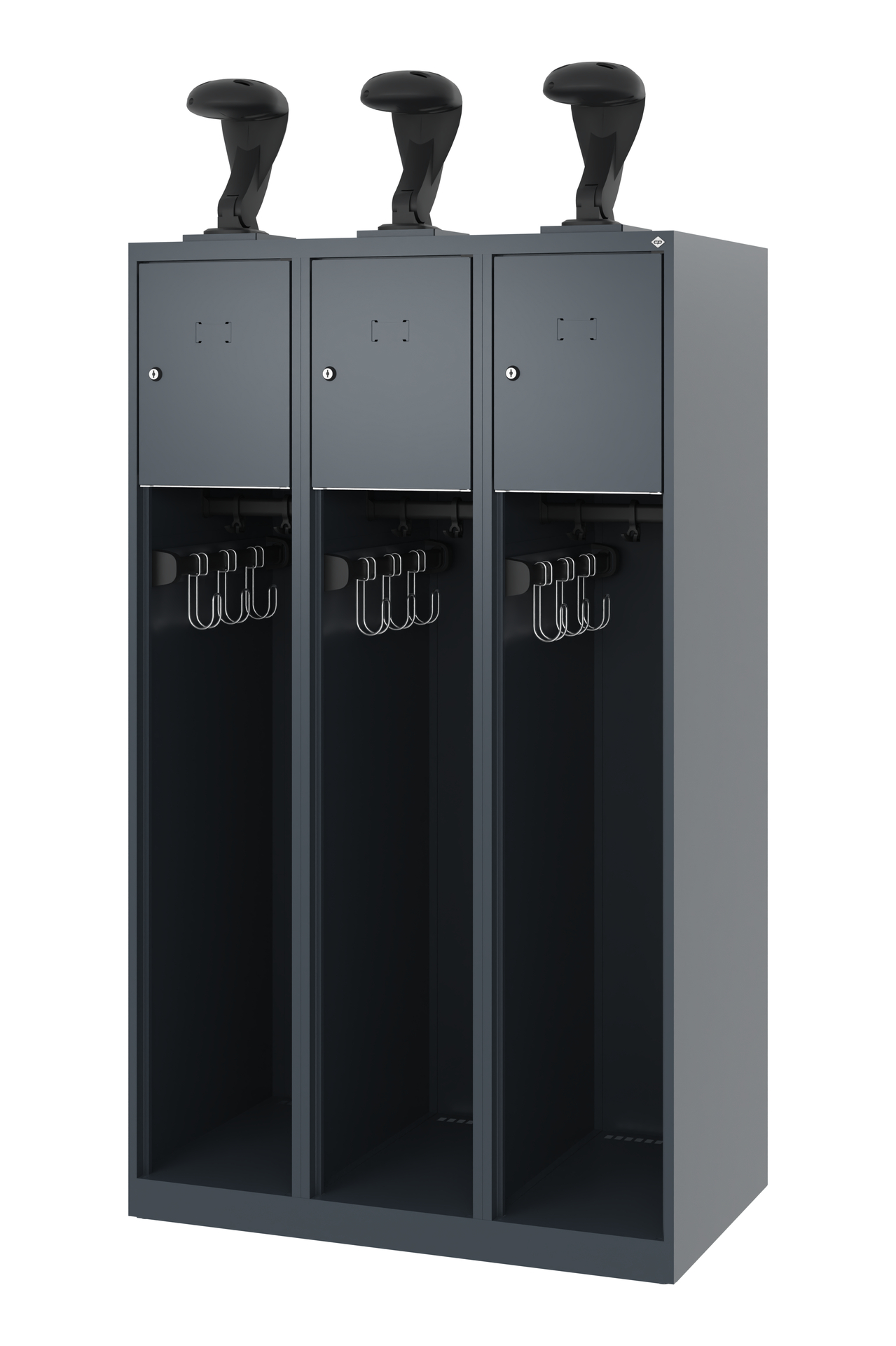 C+P Feuerwehrspind YOUNGSTER, 3 Abteile, H1530B300