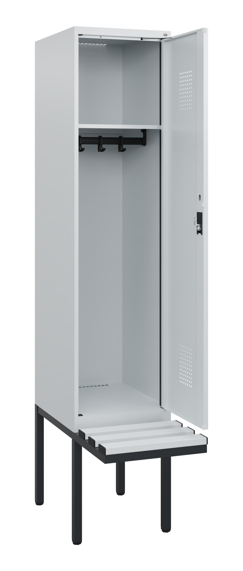 C+P Spind Evolo PLUS, Bank, 1 Abteil, 1950x400x815