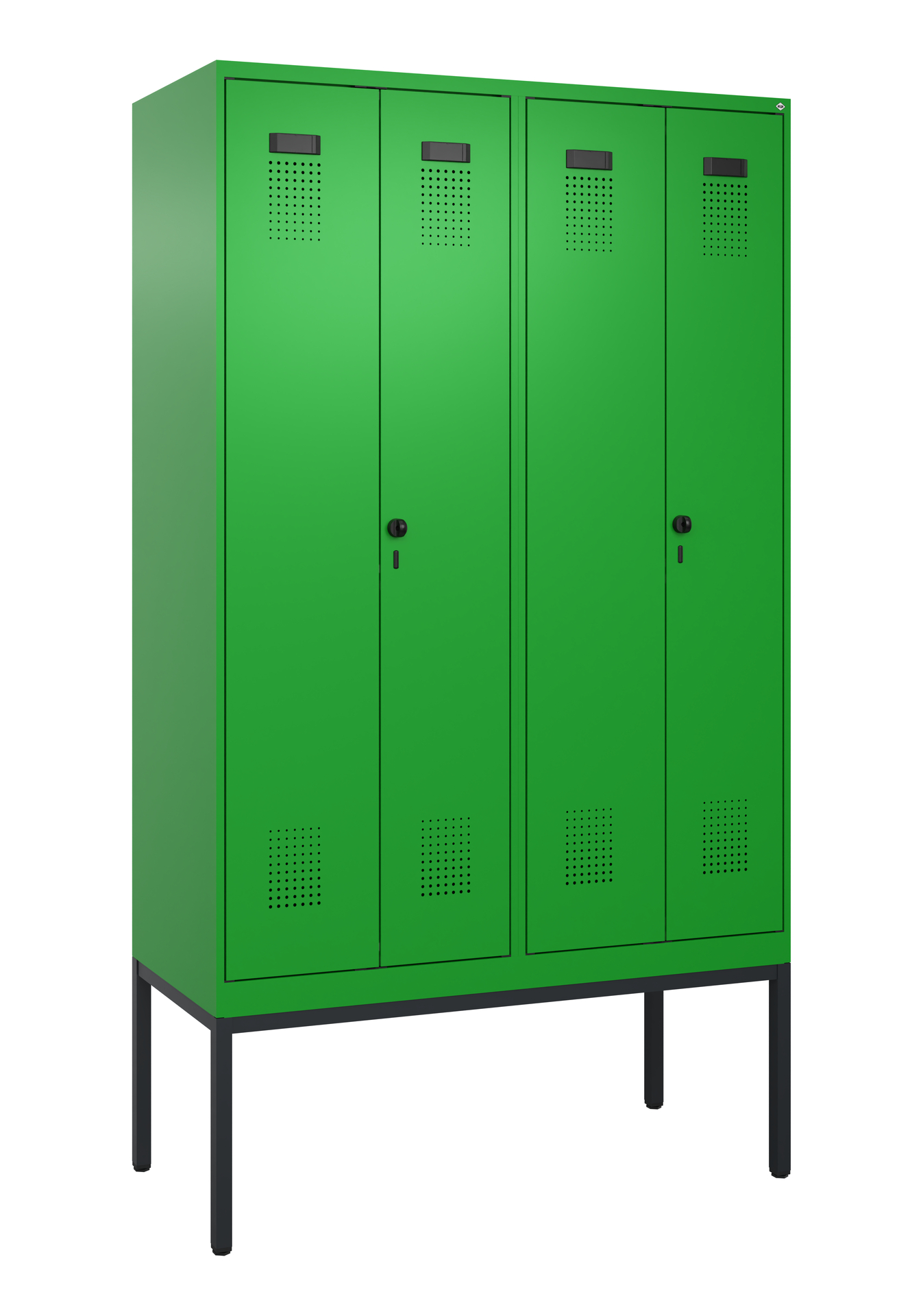 C+P PSA Doppel-Spind Evolo PLUS, Gestell, 4 Abteil