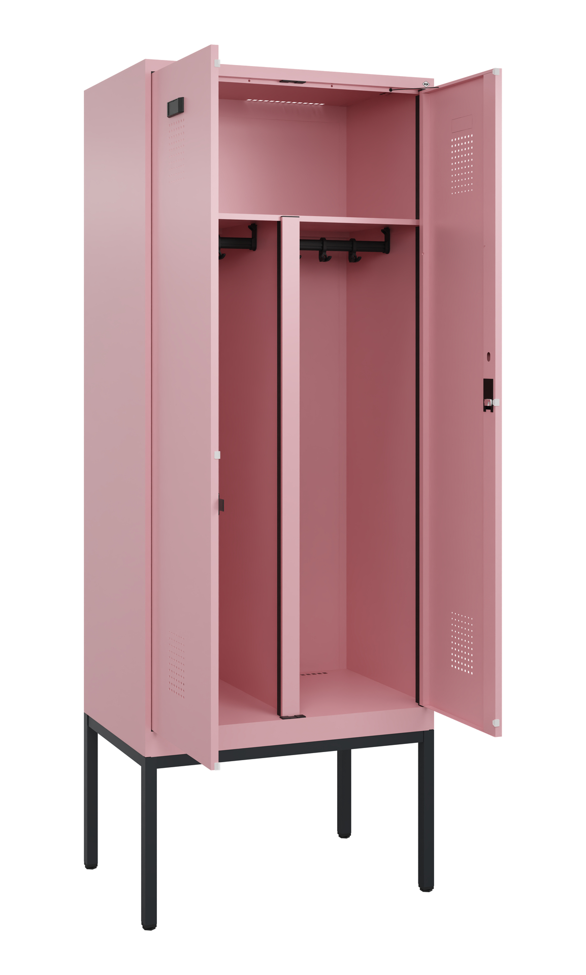 C+P PSA Doppel-Spind Evolo PLUS, Gestell, 2 Abteil