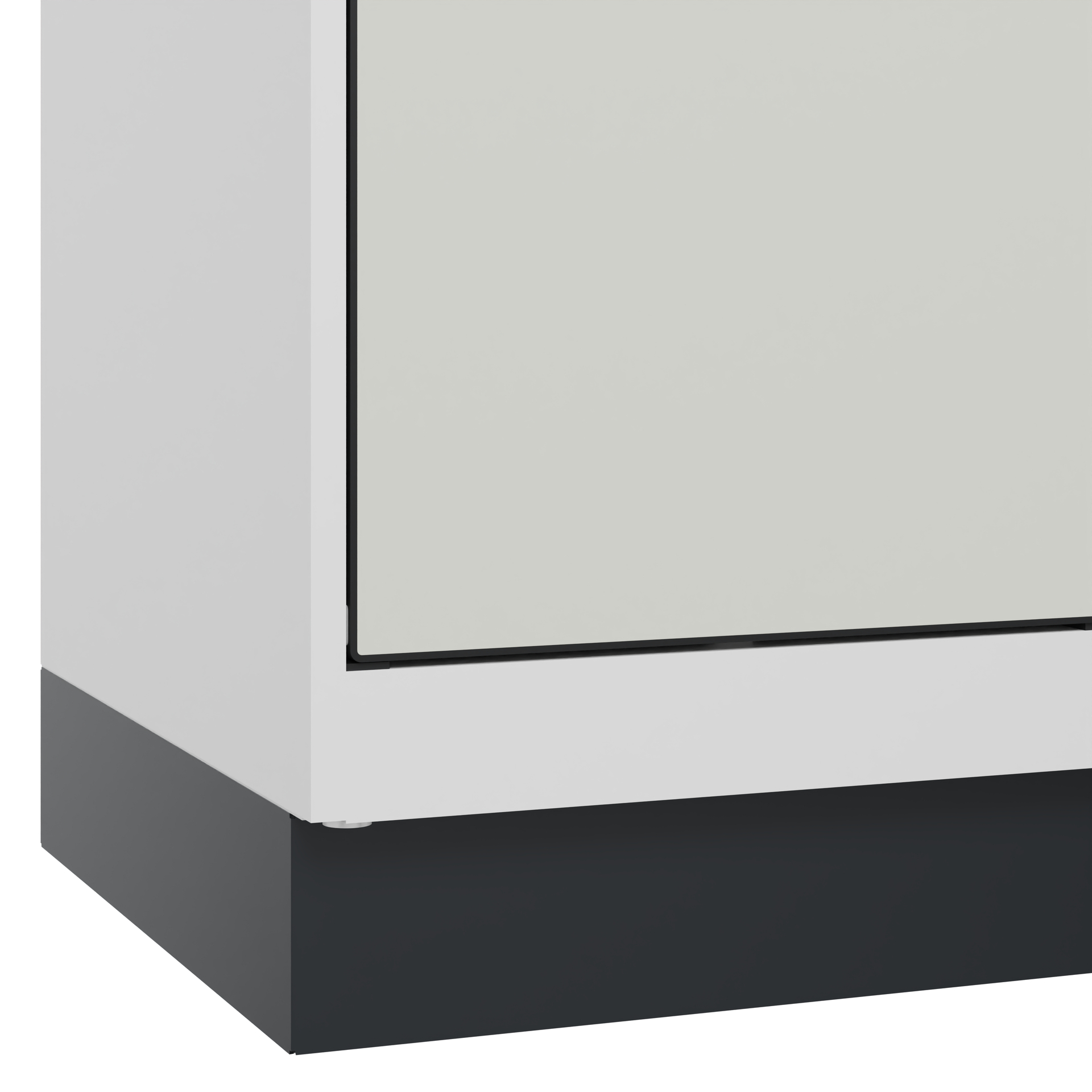 C+P Schlie�fachschrank Evolo PLUS, Sockel, 12 F�cher, 1950x800x500mm