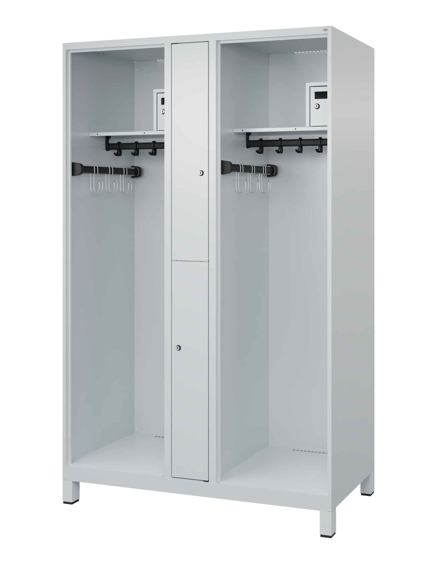 C+P Feuerwehrspind Maxi, 2 Fächer, 1850x1200x600mm
