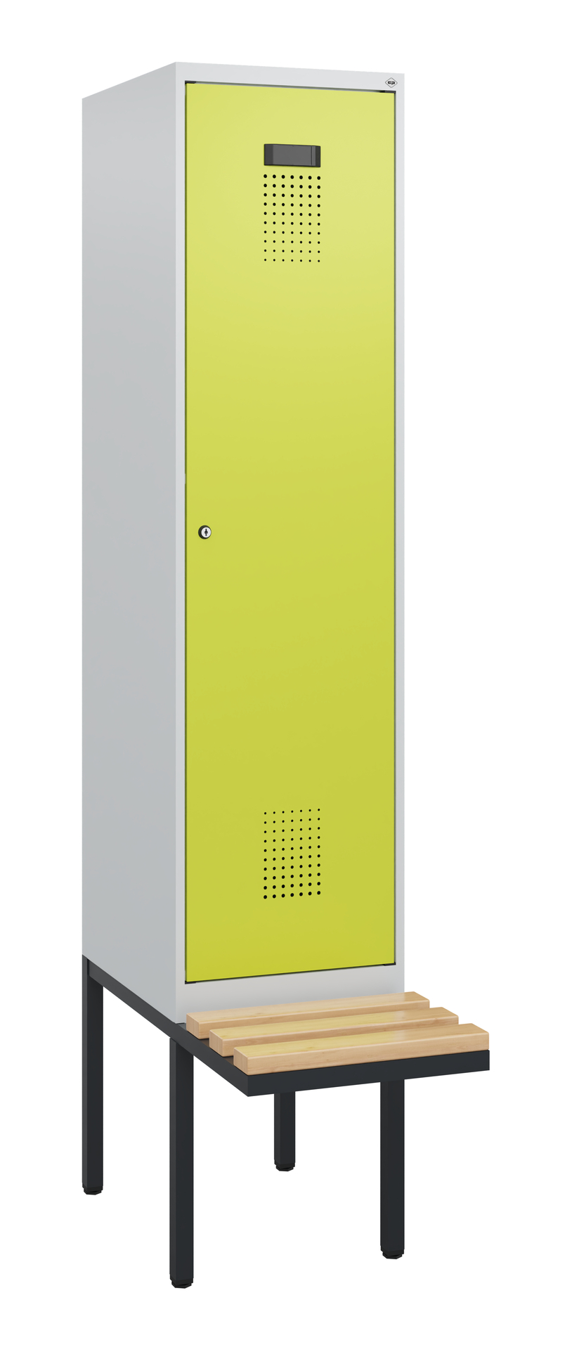 C+P Spind Evolo PLUS, Bank, 1 Abteil, 1950x400x815