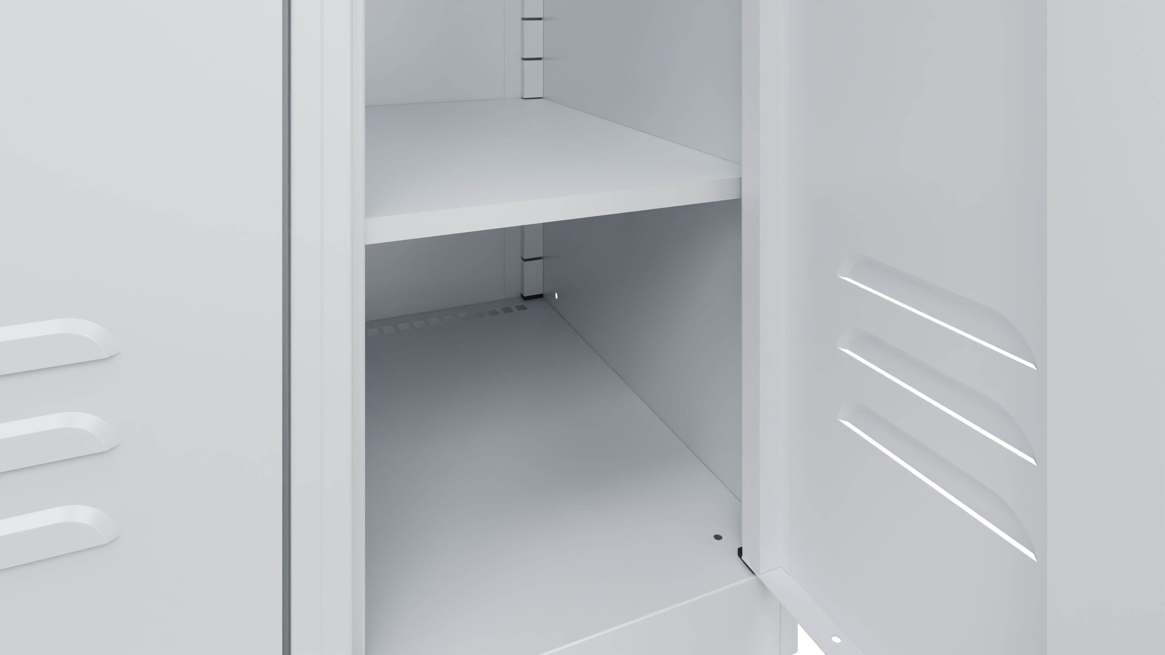 C+P Shoe shelf, permanently installed