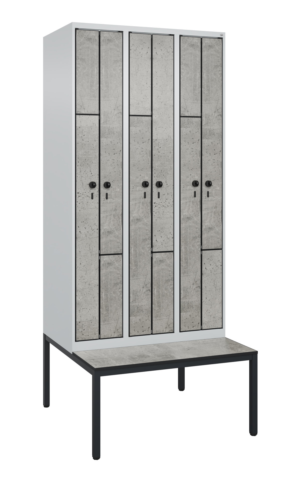 C+P Z-Spind Evolo PLUS, 6 F�cher, 2120x900x815mm