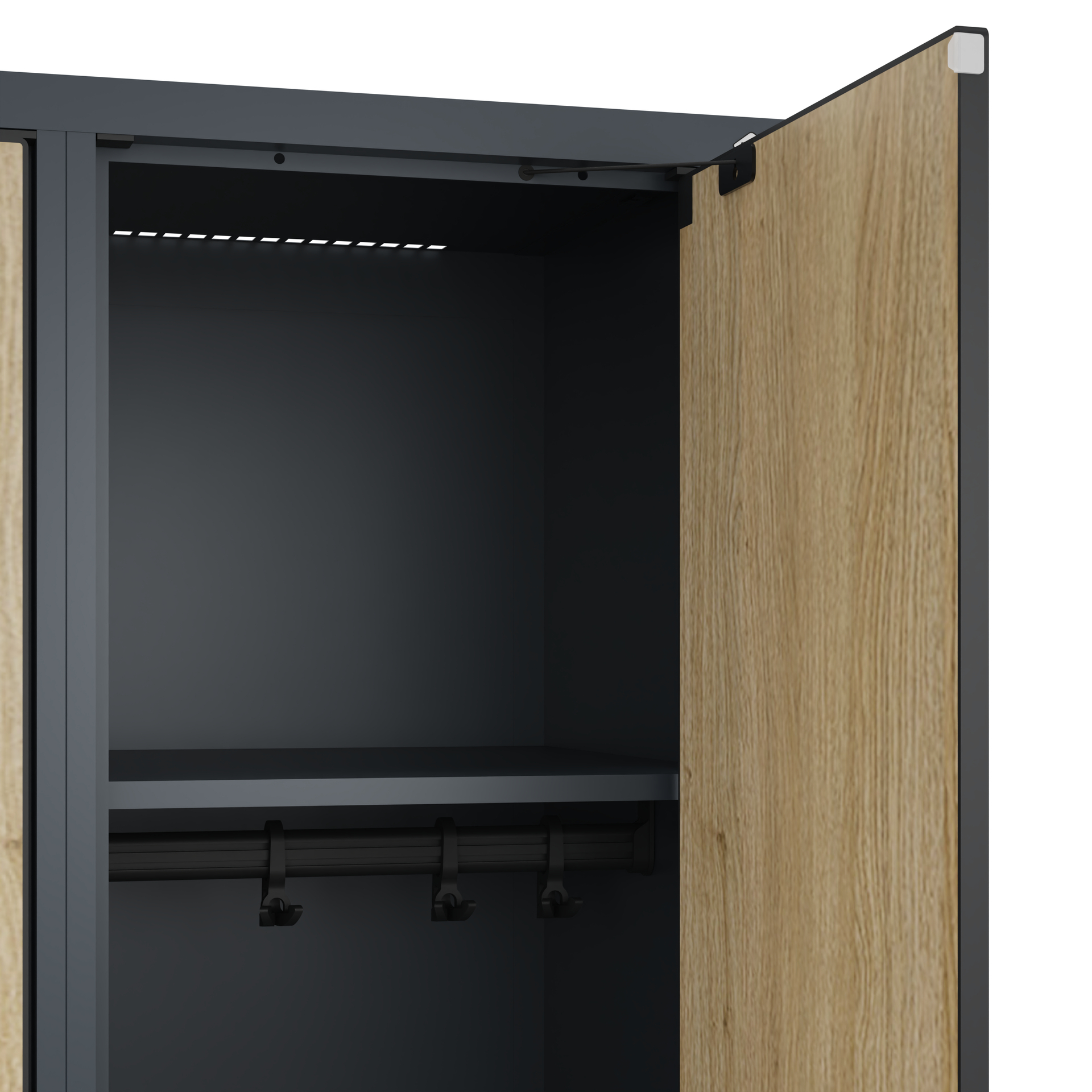 C+P Spind Evolo PLUS, 1 Abteil, 1850x400x500mm